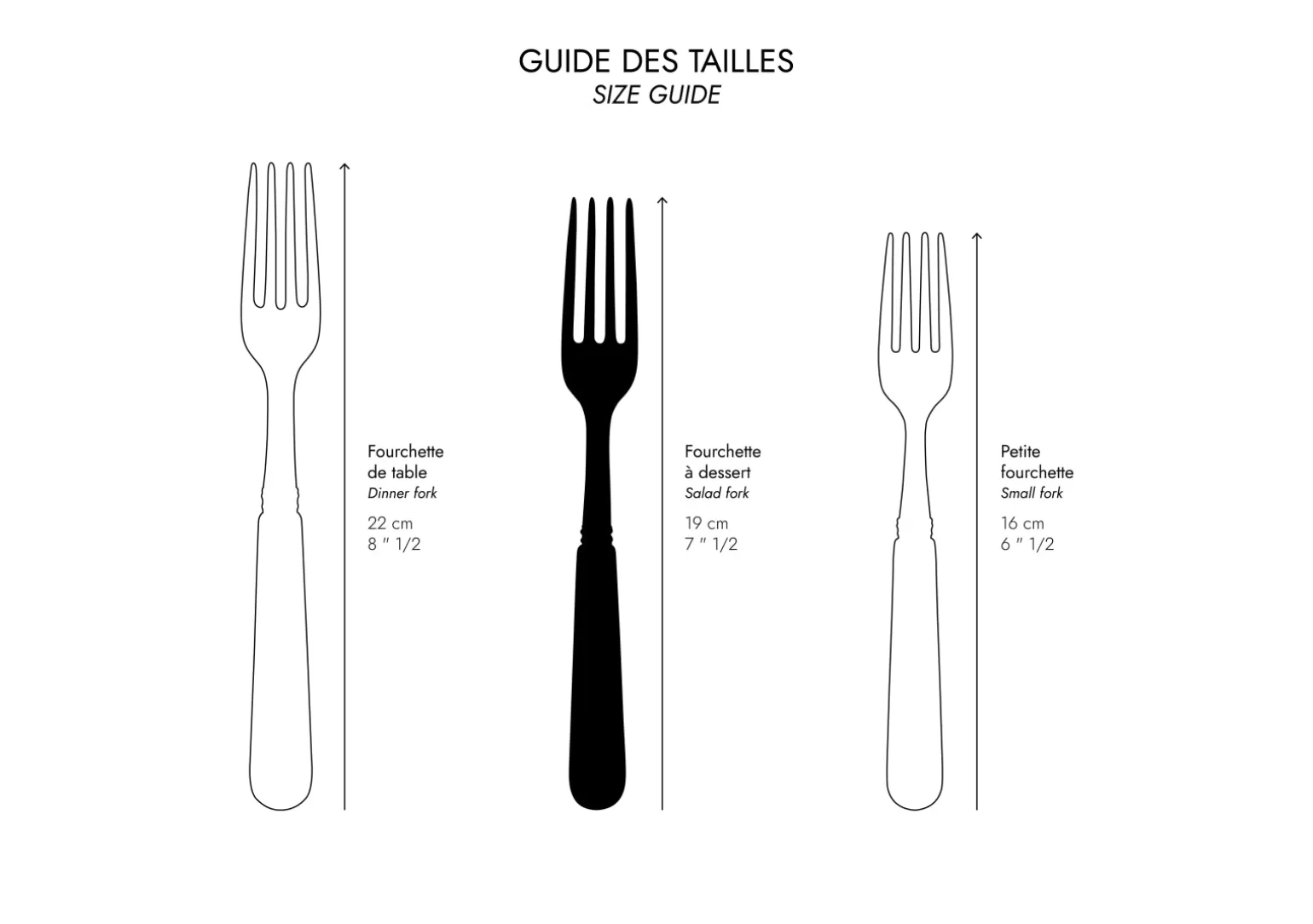 Fourchette À Dessert<Sabre Paris Bambou, Bois stratifié clair