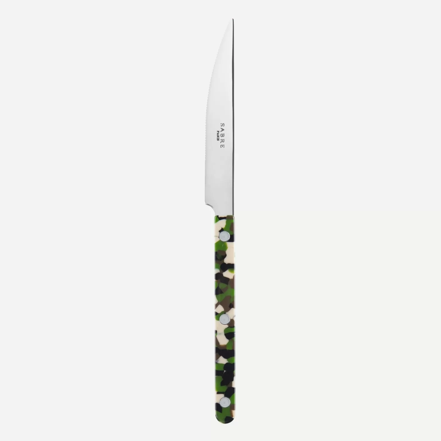 Couteau De Table<Sabre Paris Bistrot Camouflage, Vert