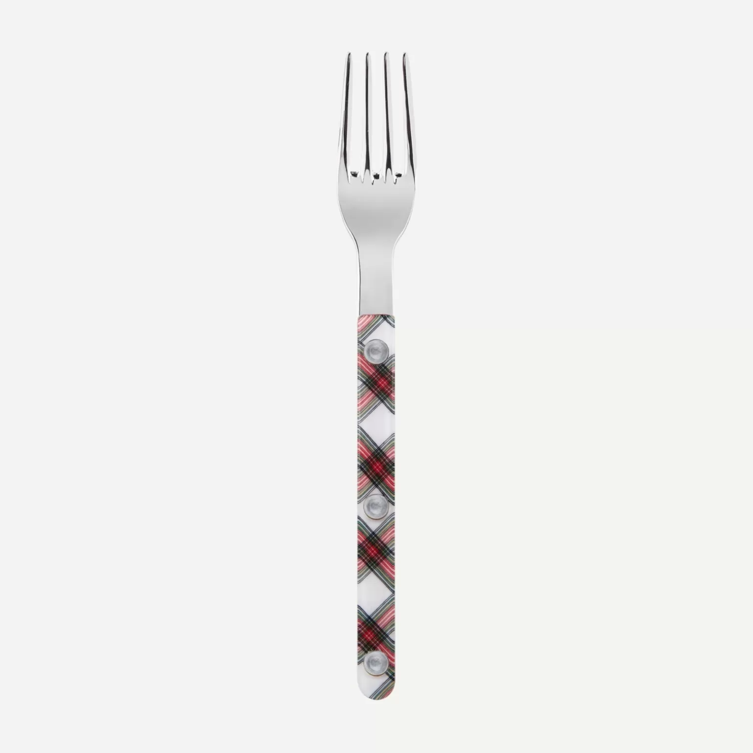 Petite Fourchette<Sabre Paris Bistrot Tartan, Blanc