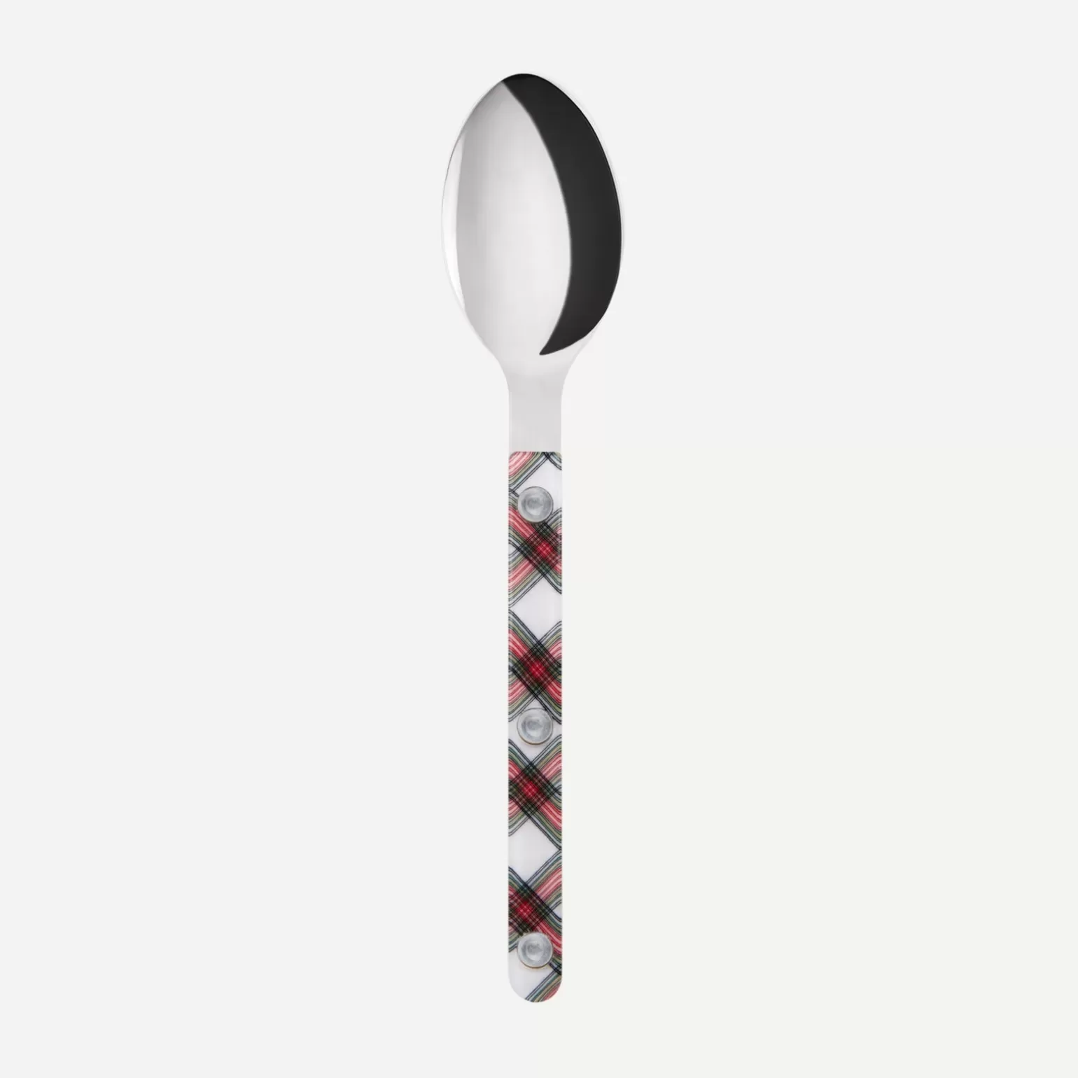 Petite Cuillère<Sabre Paris Bistrot Tartan, Blanc