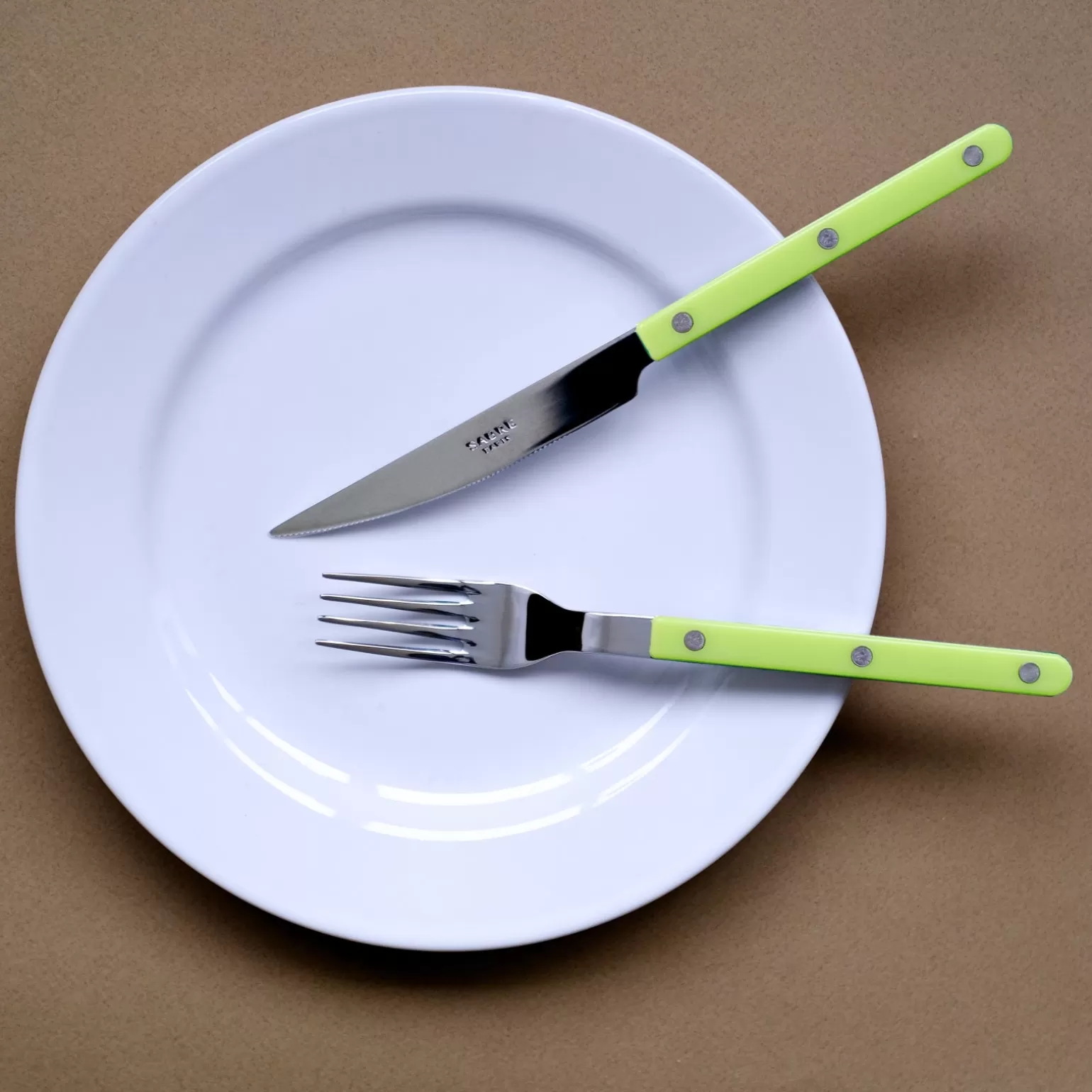 Fourchette De Table<Sabre Paris Bistrot Uni, Lime