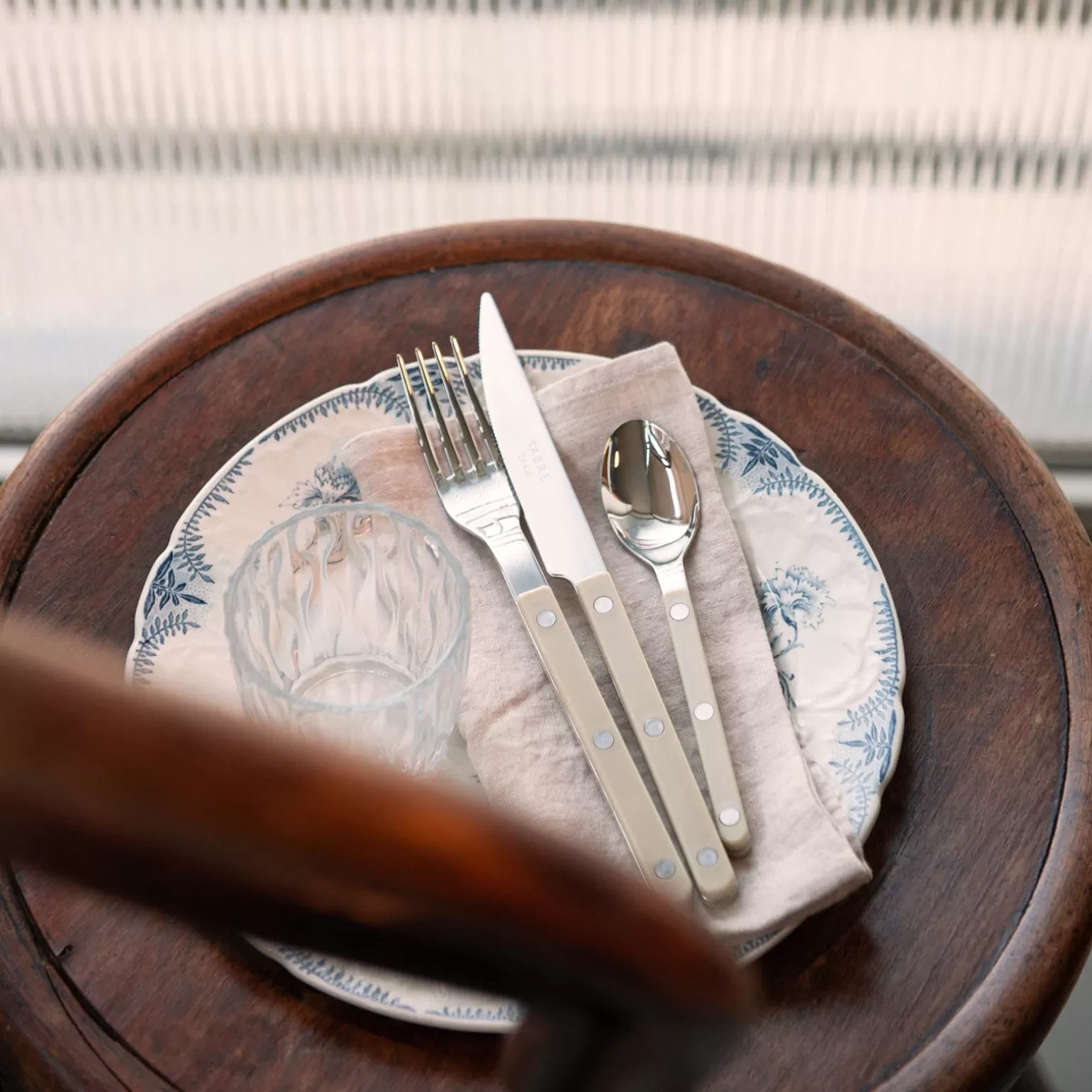 Fourchette De Table<Sabre Paris Bistrot Uni, Mastic