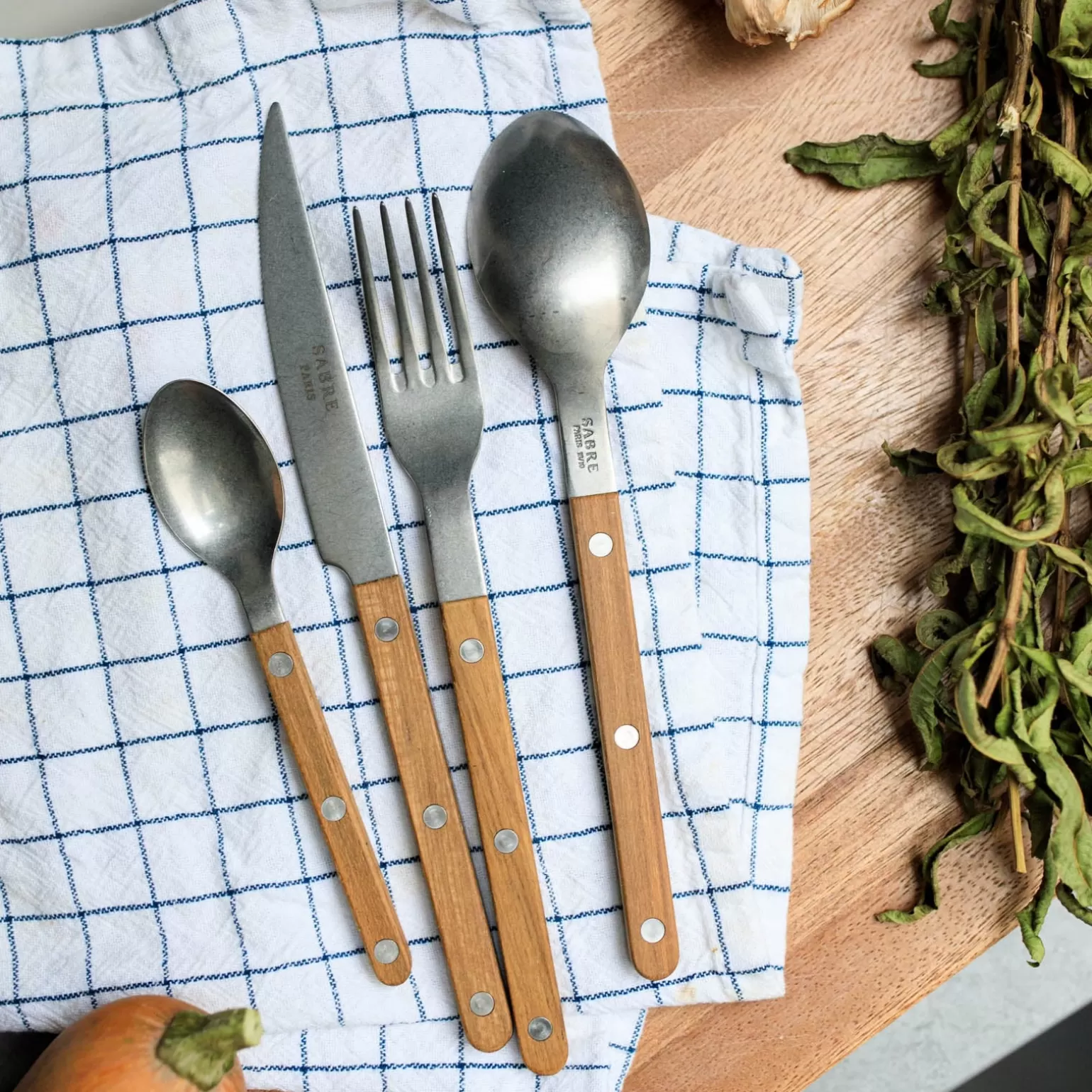 Fourchette De Table<Sabre Paris Bistrot Vintage , Teck
