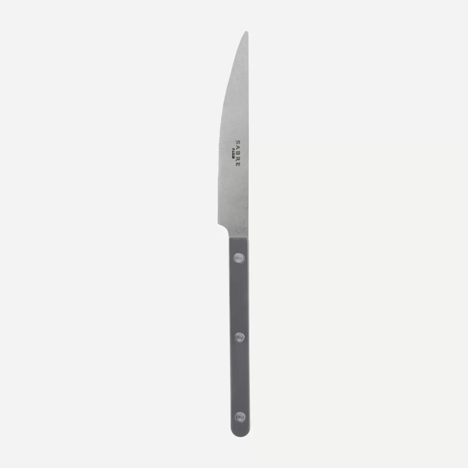 Couteau De Table<Sabre Paris Bistrot Vintage Uni, Anthracite