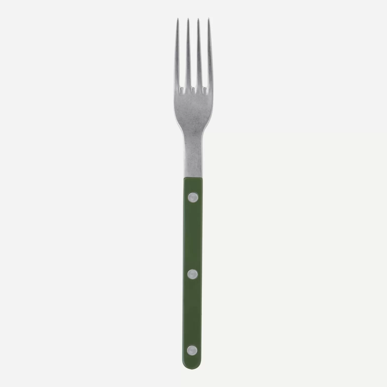Fourchette De Table<Sabre Paris Bistrot Vintage Uni, Vert
