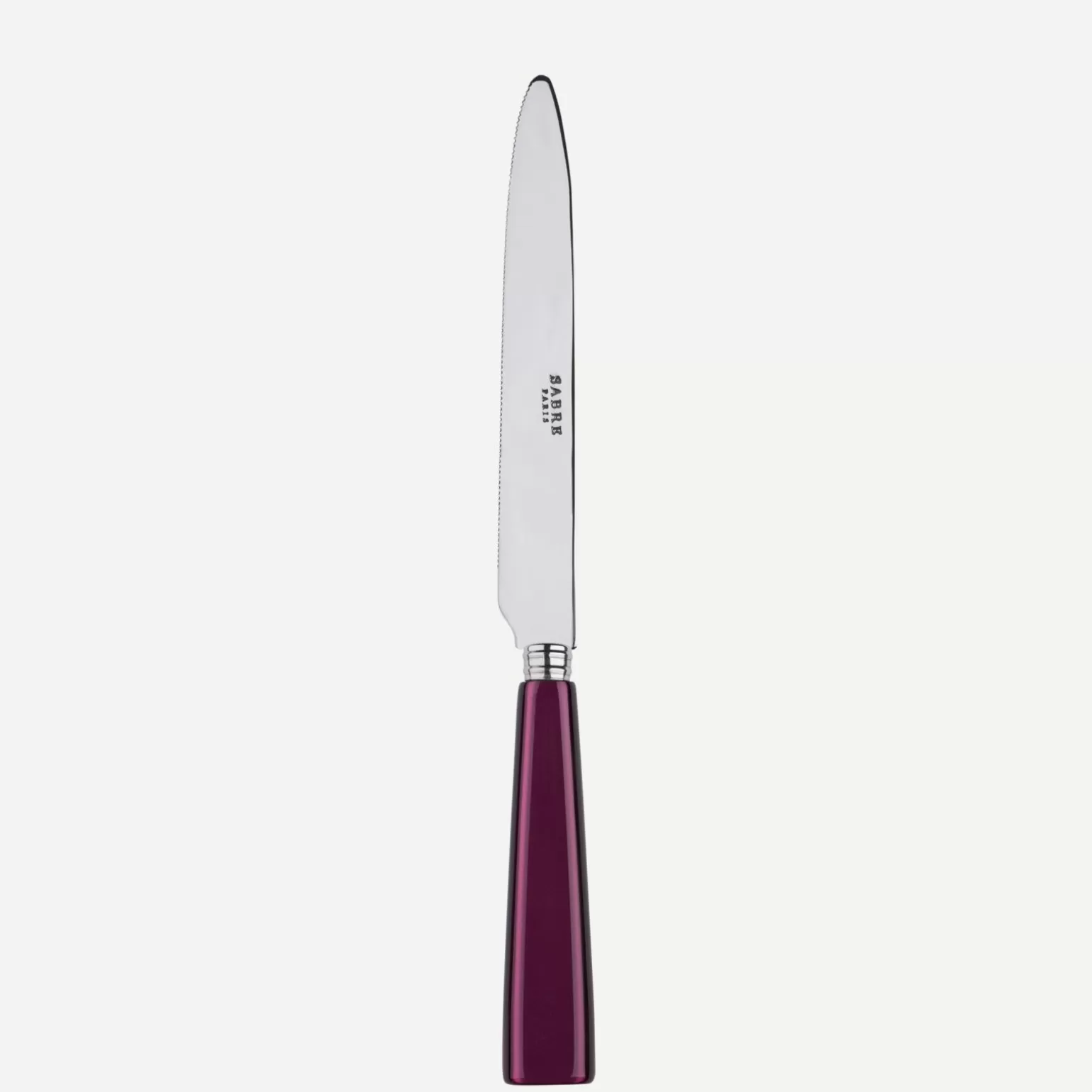 Couteau À La Lame Crantée<Sabre Paris Icône, Aubergine