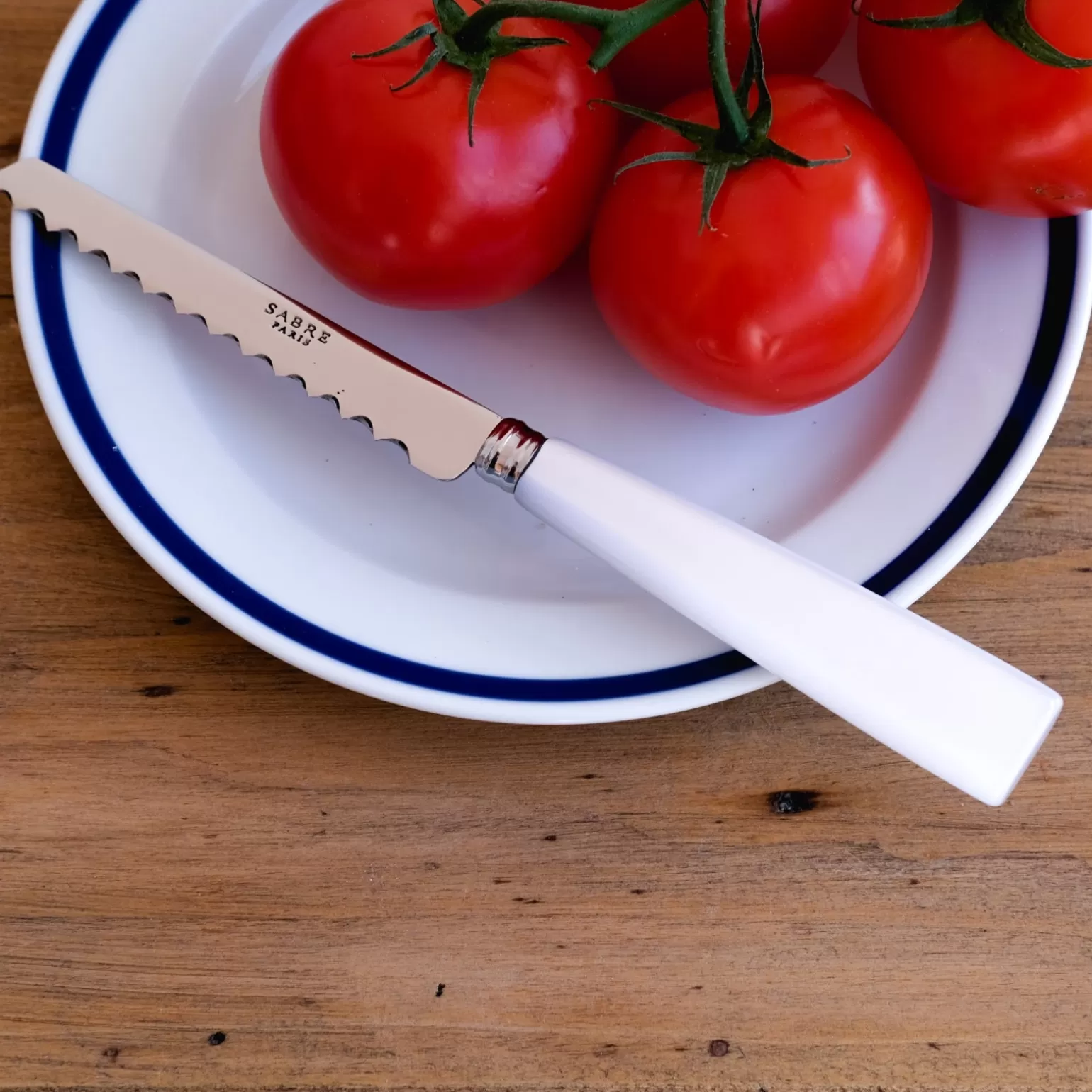 Couteau À Tomate<Sabre Paris Icône, Blanc