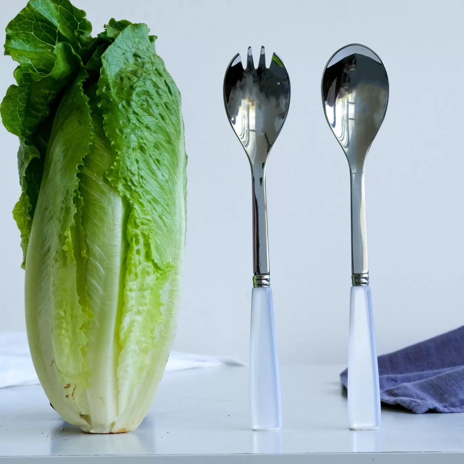 Couverts À Salade<Sabre Paris Icône, Blanc