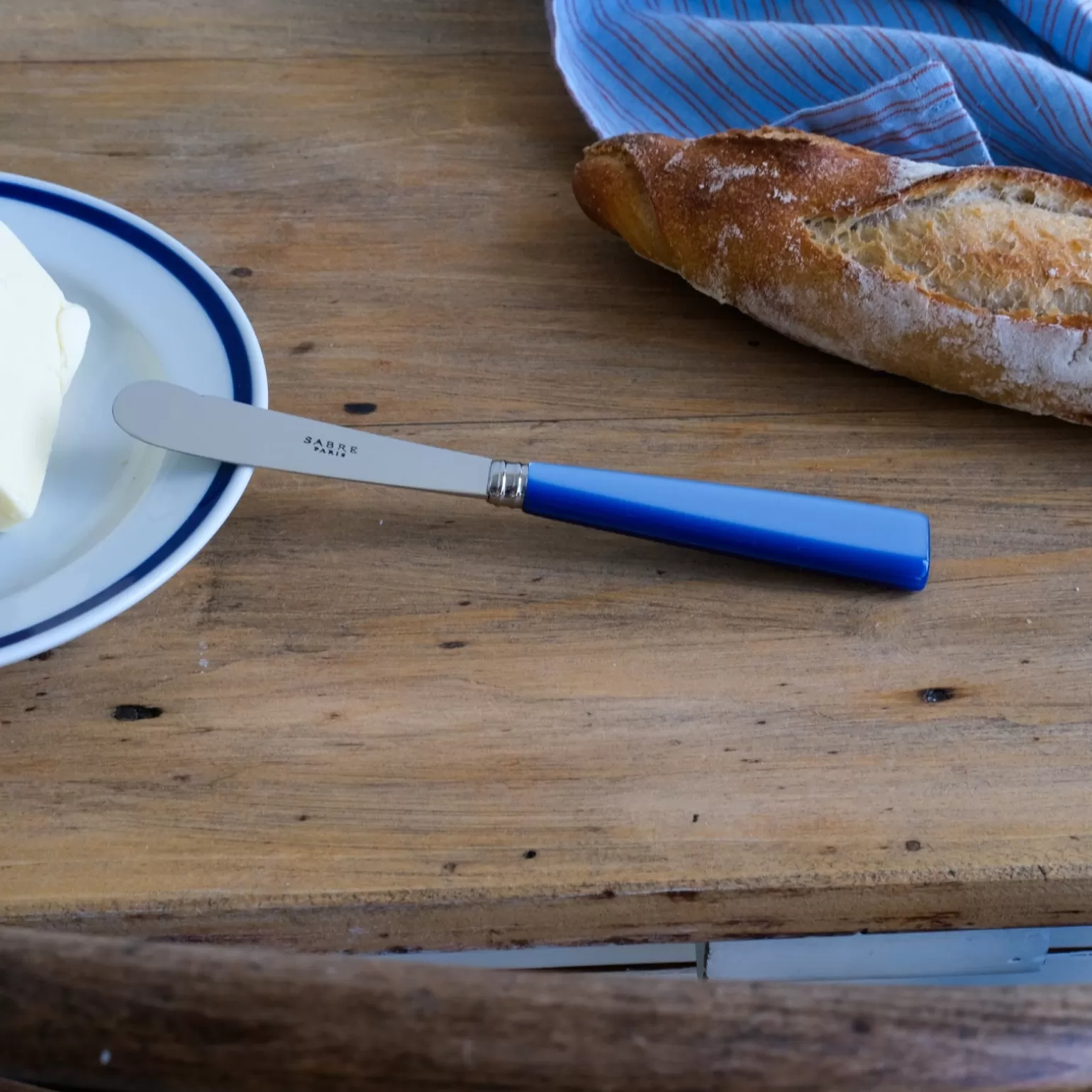 Couteau À Beurre<Sabre Paris Icône, Bleu clair