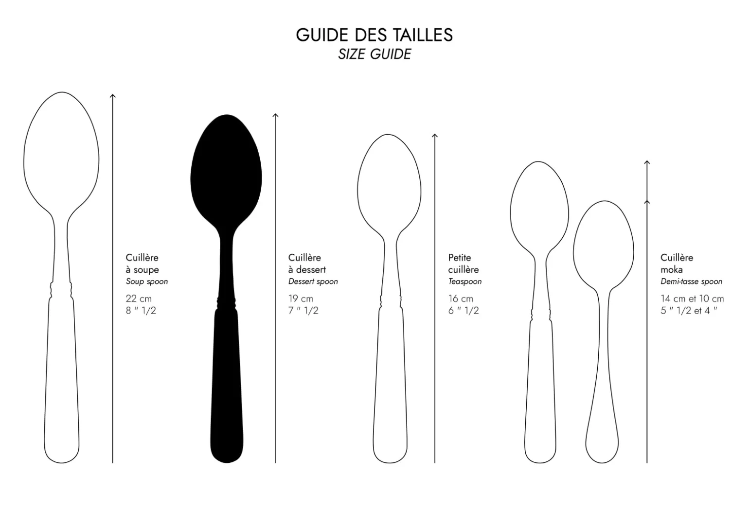 Cuillère À Dessert<Sabre Paris Nature, Bois stratifié clair