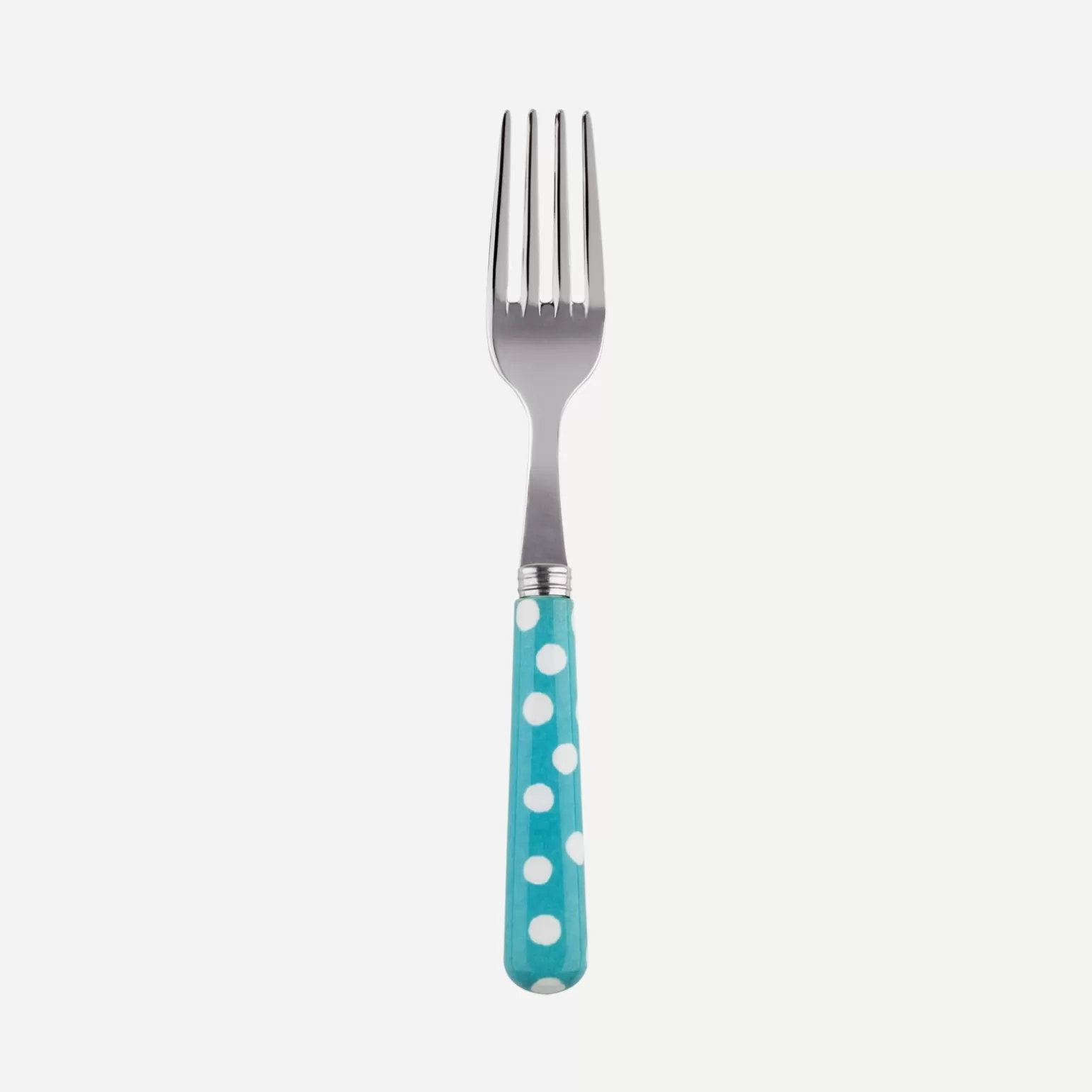 Petite Fourchette<Sabre Paris Pois Blancs, Turquoise