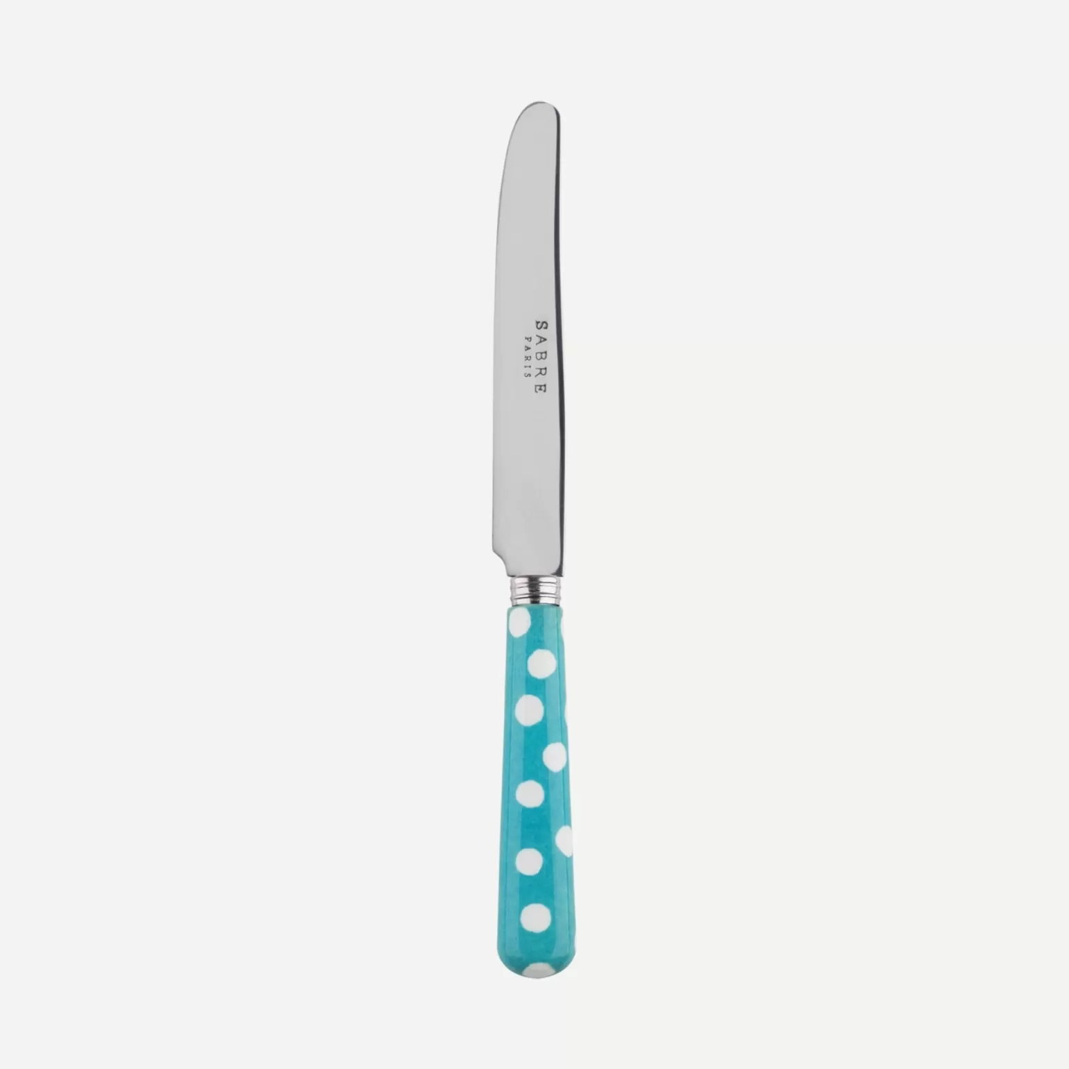 Petit Couteau<Sabre Paris Pois Blancs, Turquoise