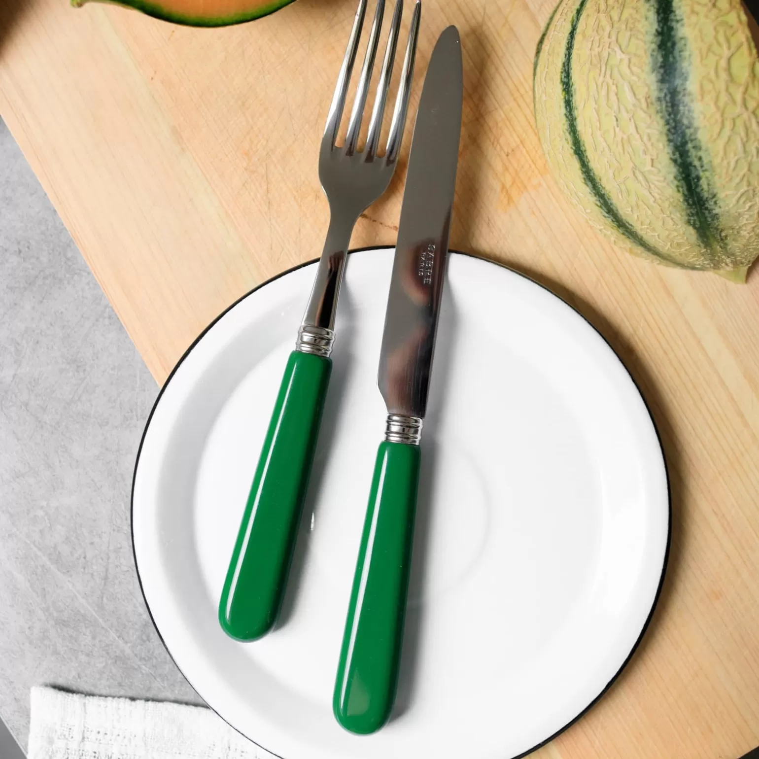 Fourchette De Table<Sabre Paris Pop Unis, Vert