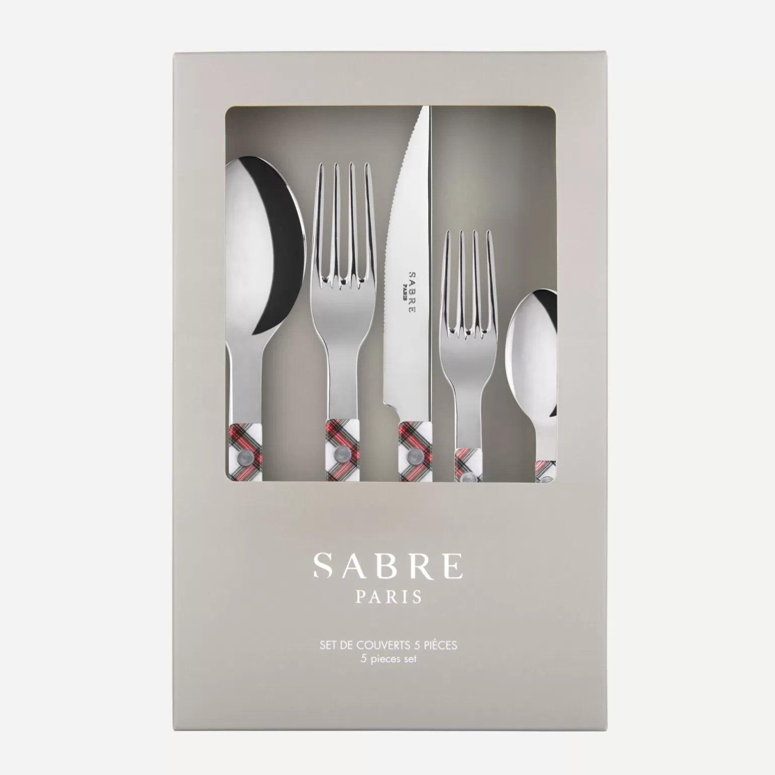 Coffrets Cadeaux<Sabre Paris Bistrot Tartan, Blanc