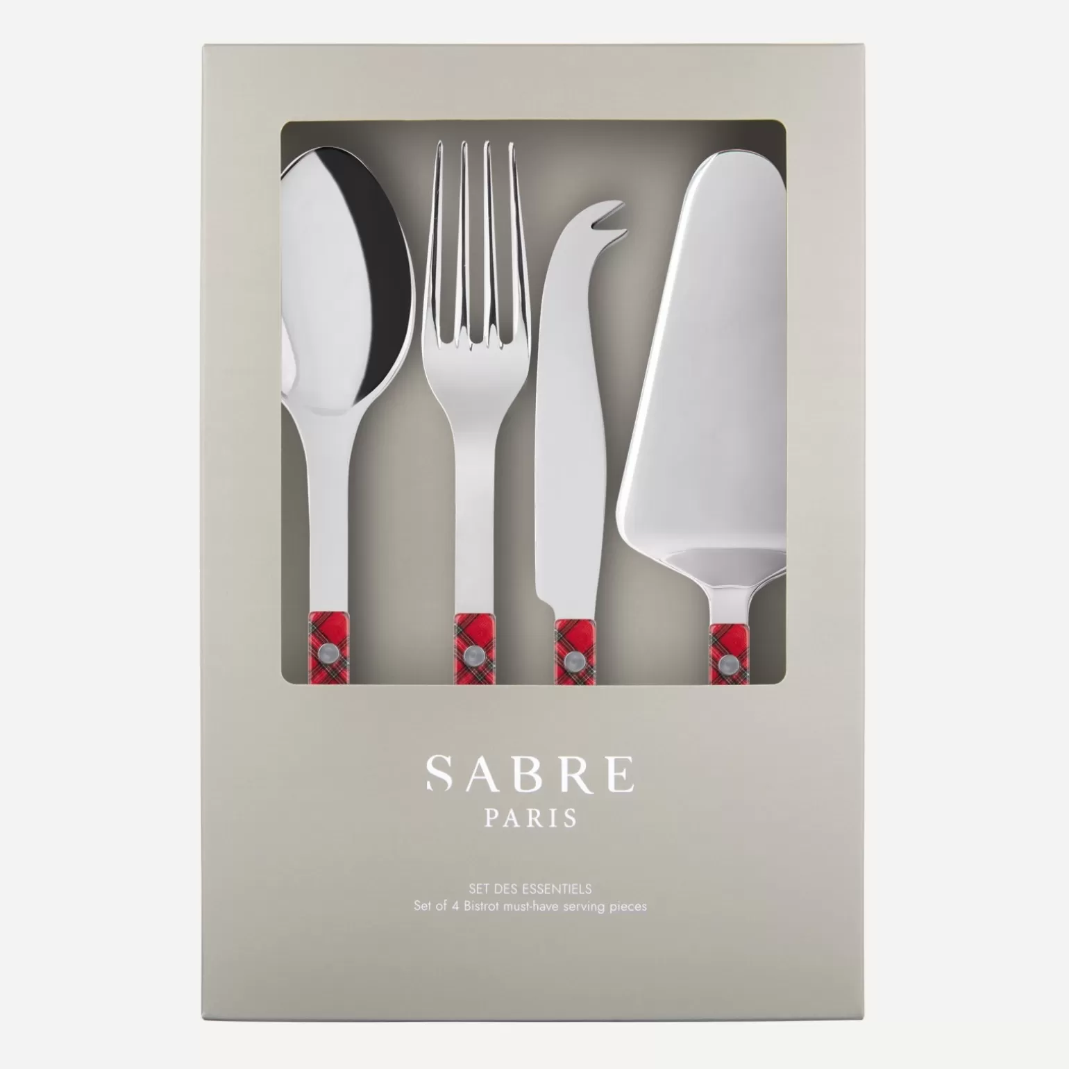 Coffrets Cadeaux<Sabre Paris Bistrot Tartan, Rouge