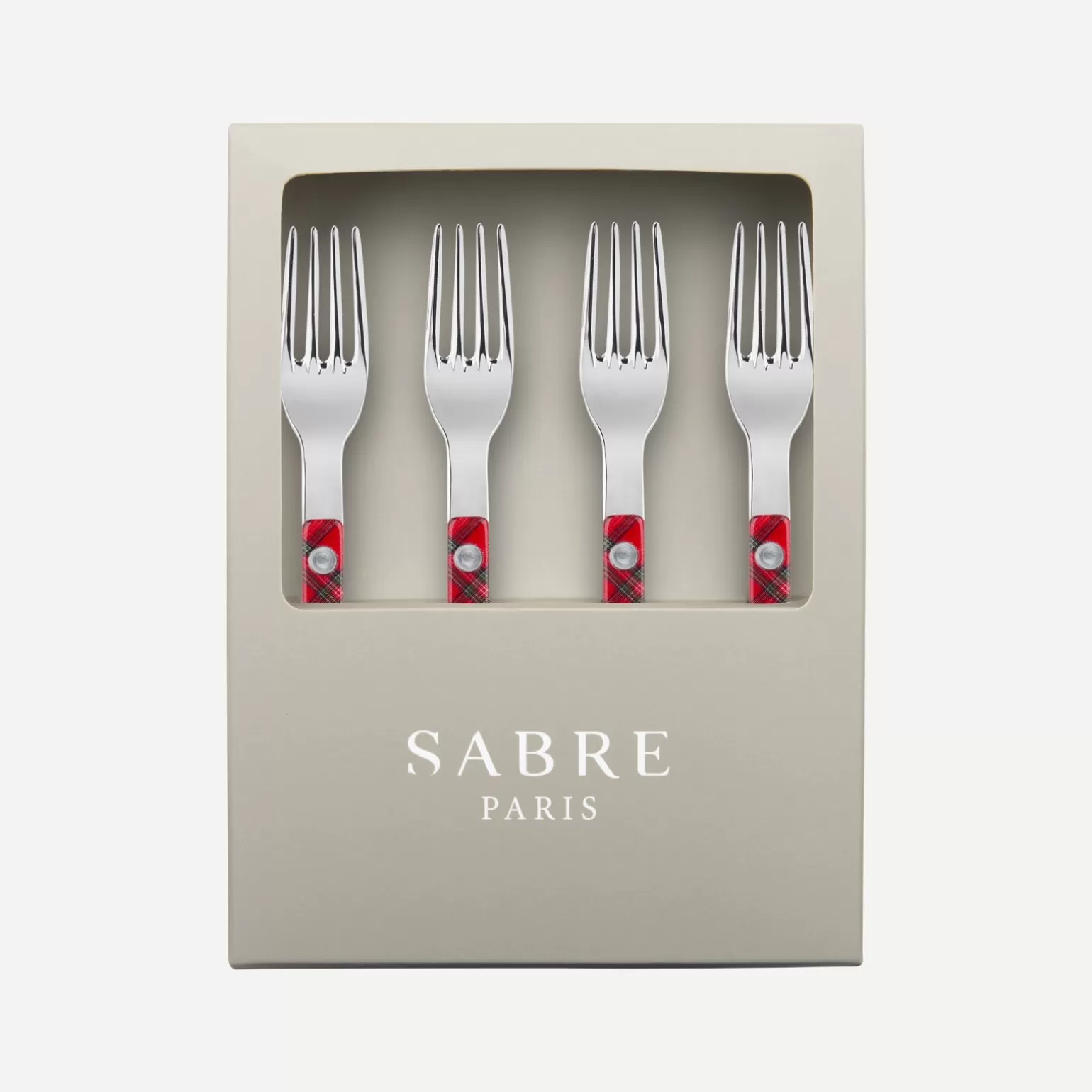 Coffrets Cadeaux<Sabre Paris Bistrot Tartan, Rouge