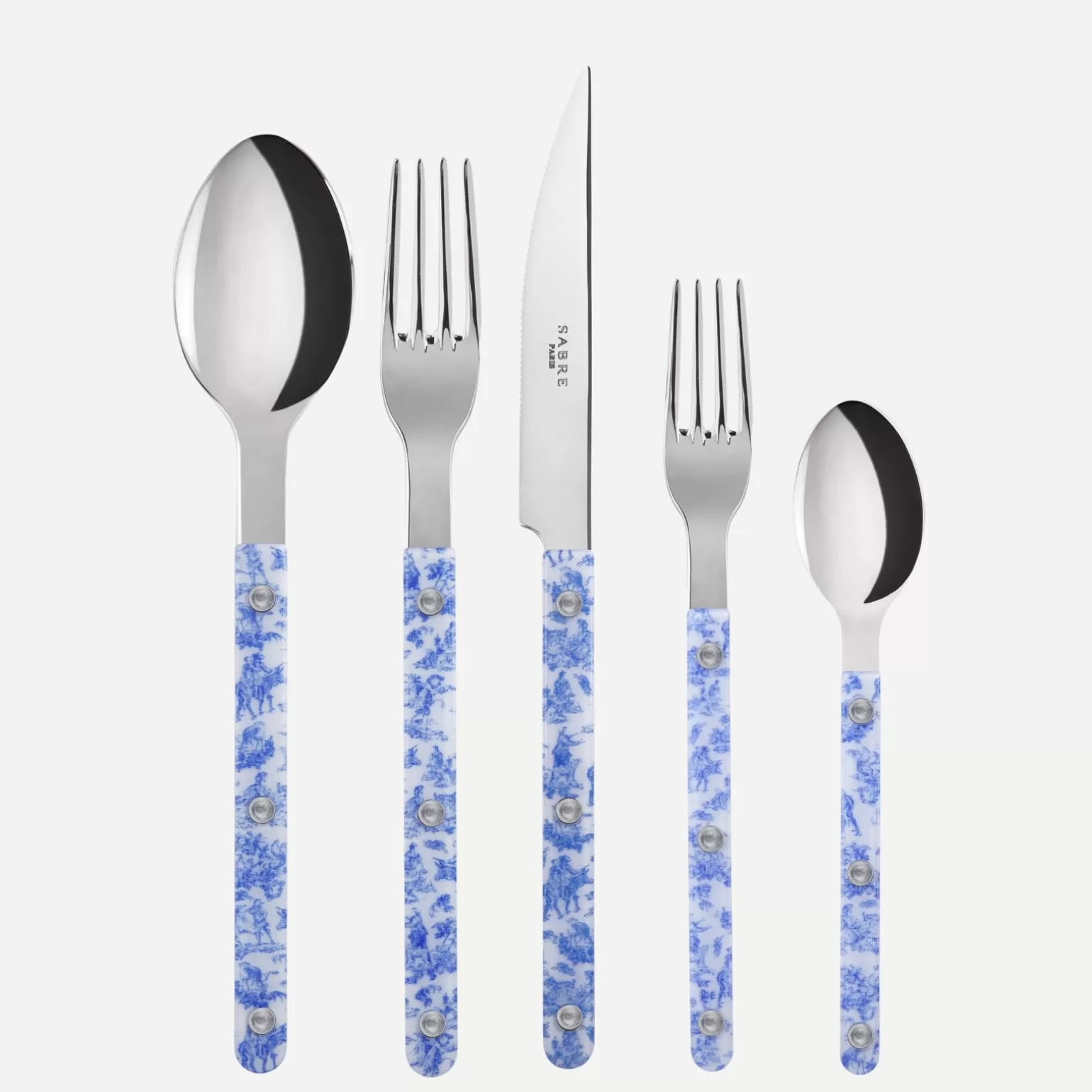 Set De 5 Pièces<Sabre Paris Bistrot Toile, Bleu