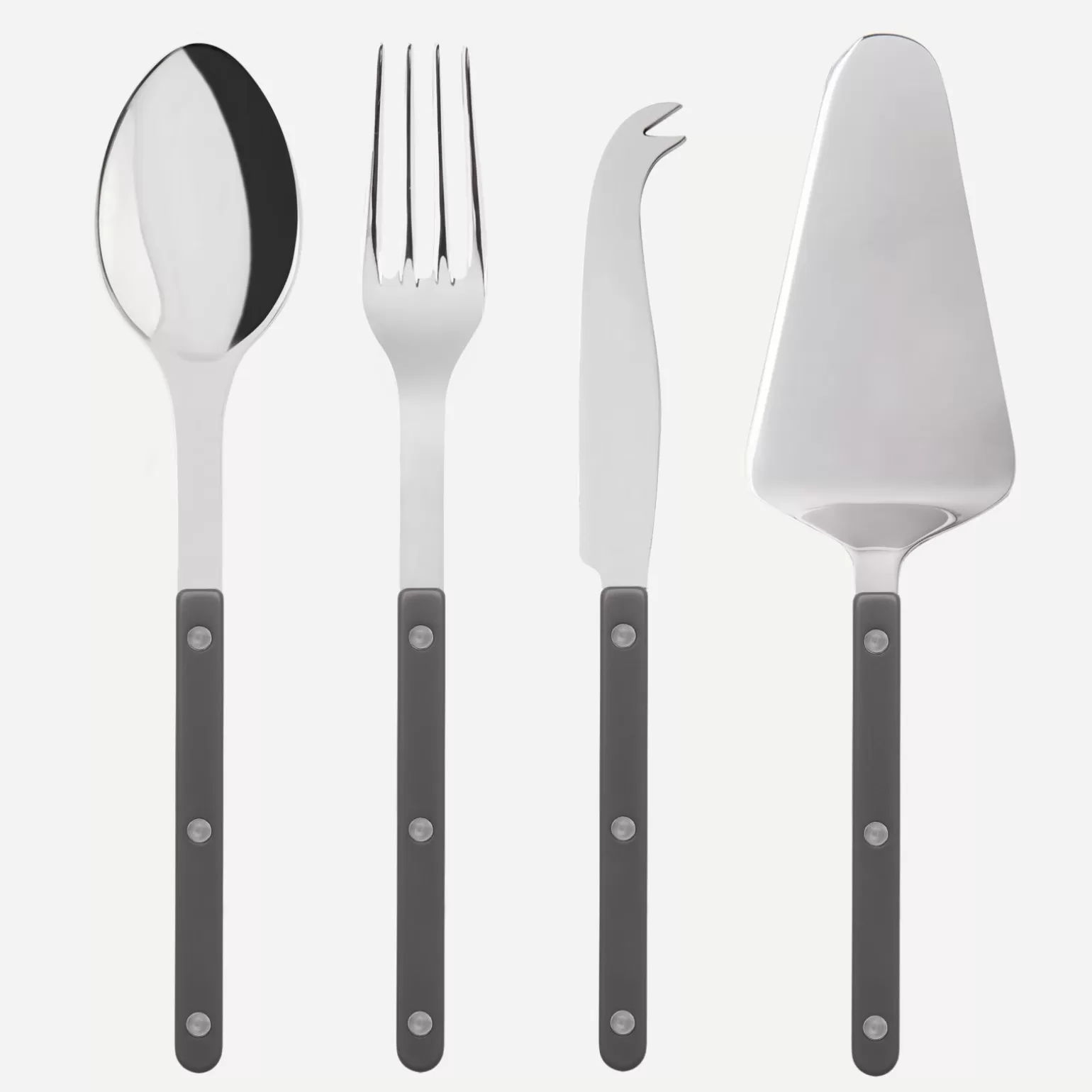 Set Les Essentiels - Ensemble De 4 Couverts De Service<Sabre Paris Bistrot Uni, Anthracite