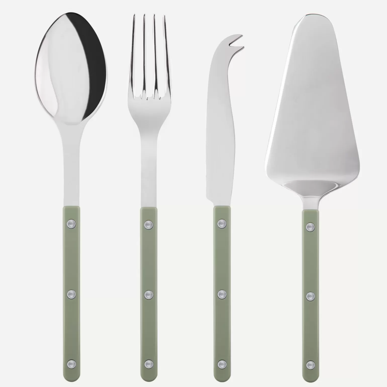 Set Les Essentiels - Ensemble De 4 Couverts De Service<Sabre Paris Bistrot Uni, Asperge