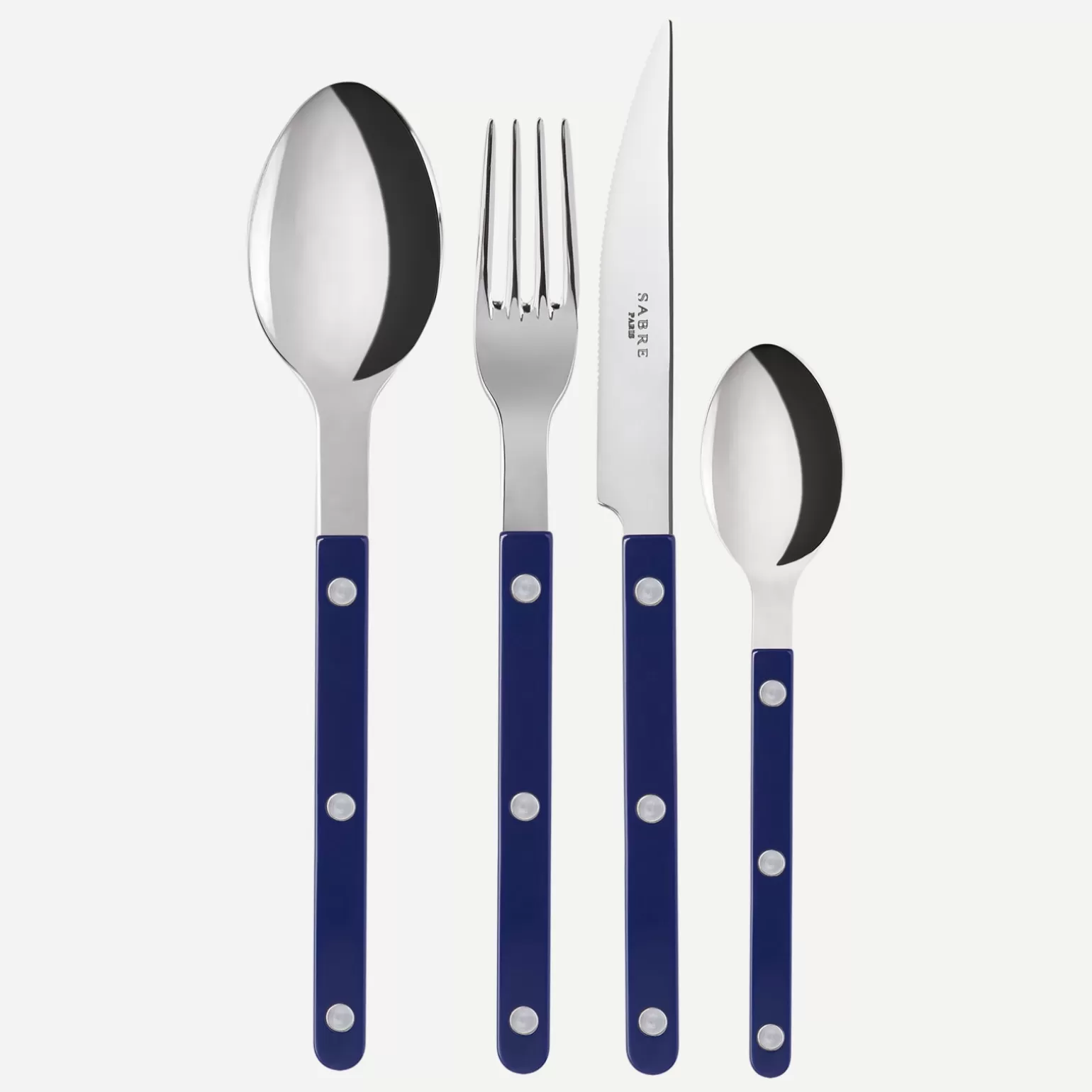 Set De 4 Pièces<Sabre Paris Bistrot Uni, Bleu marine