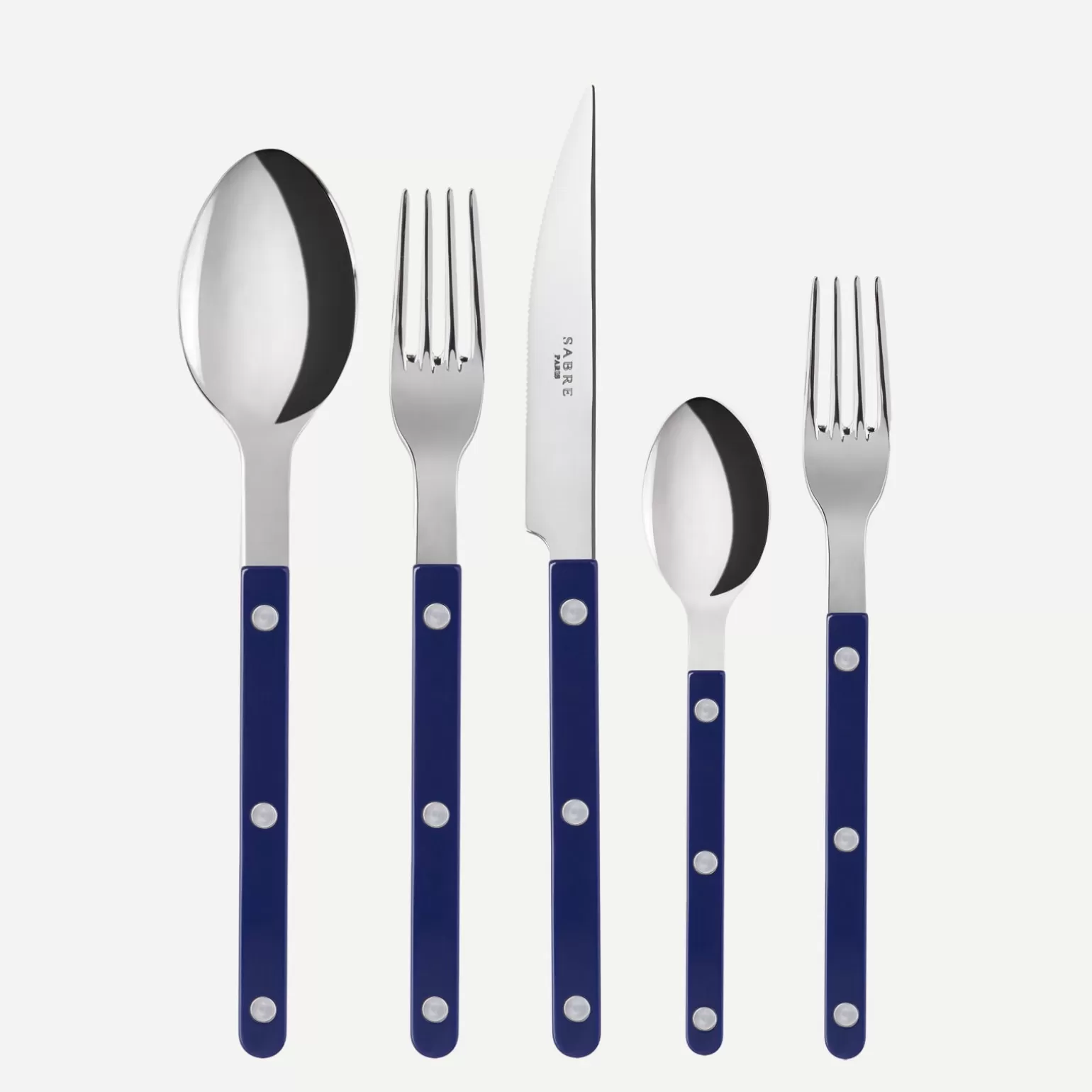 Set De 5 Pièces<Sabre Paris Bistrot Uni, Bleu marine