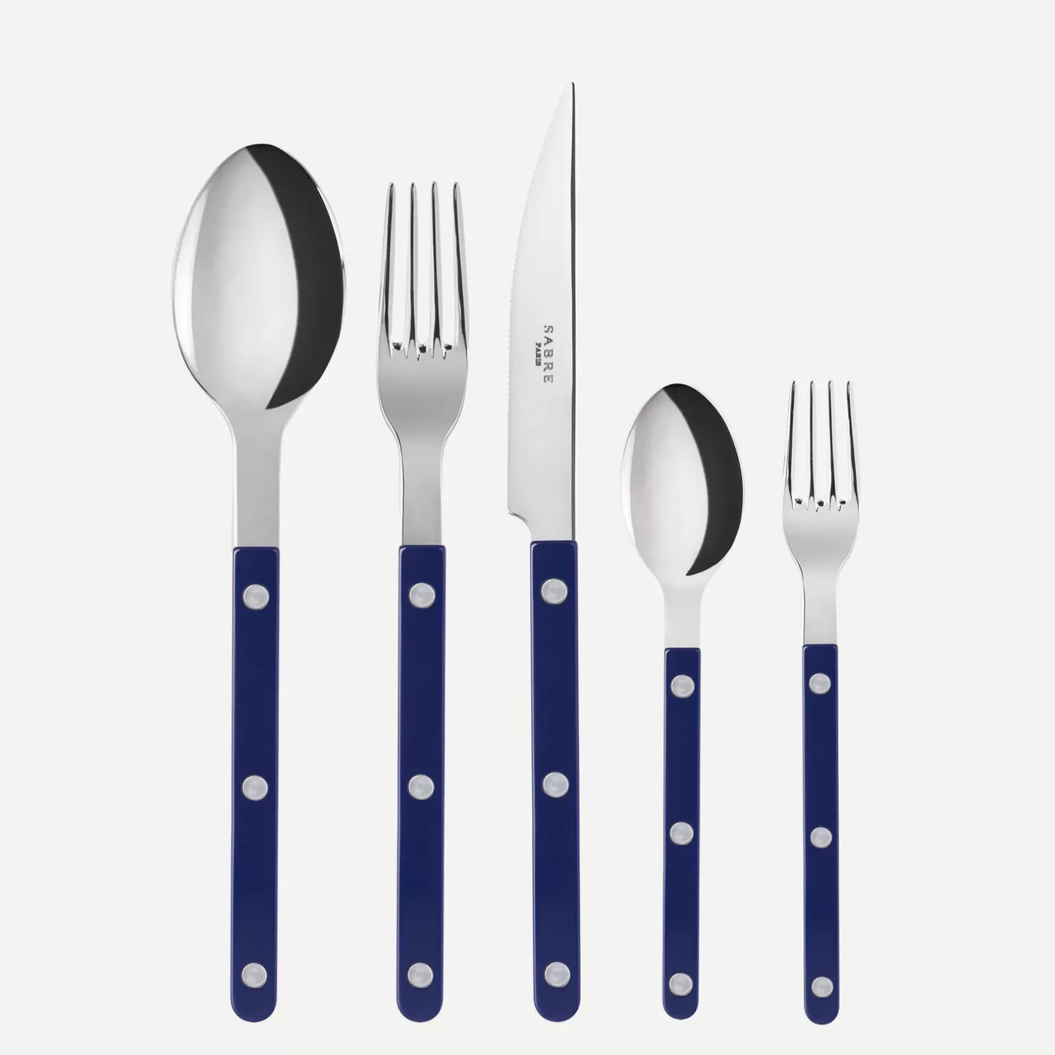 Set De 5 Pièces<Sabre Paris Bistrot Uni, Bleu marine