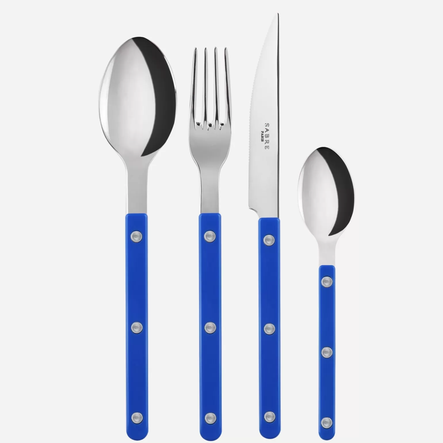 Set De 4 Pièces<Sabre Paris Bistrot Uni, Bleu outremer