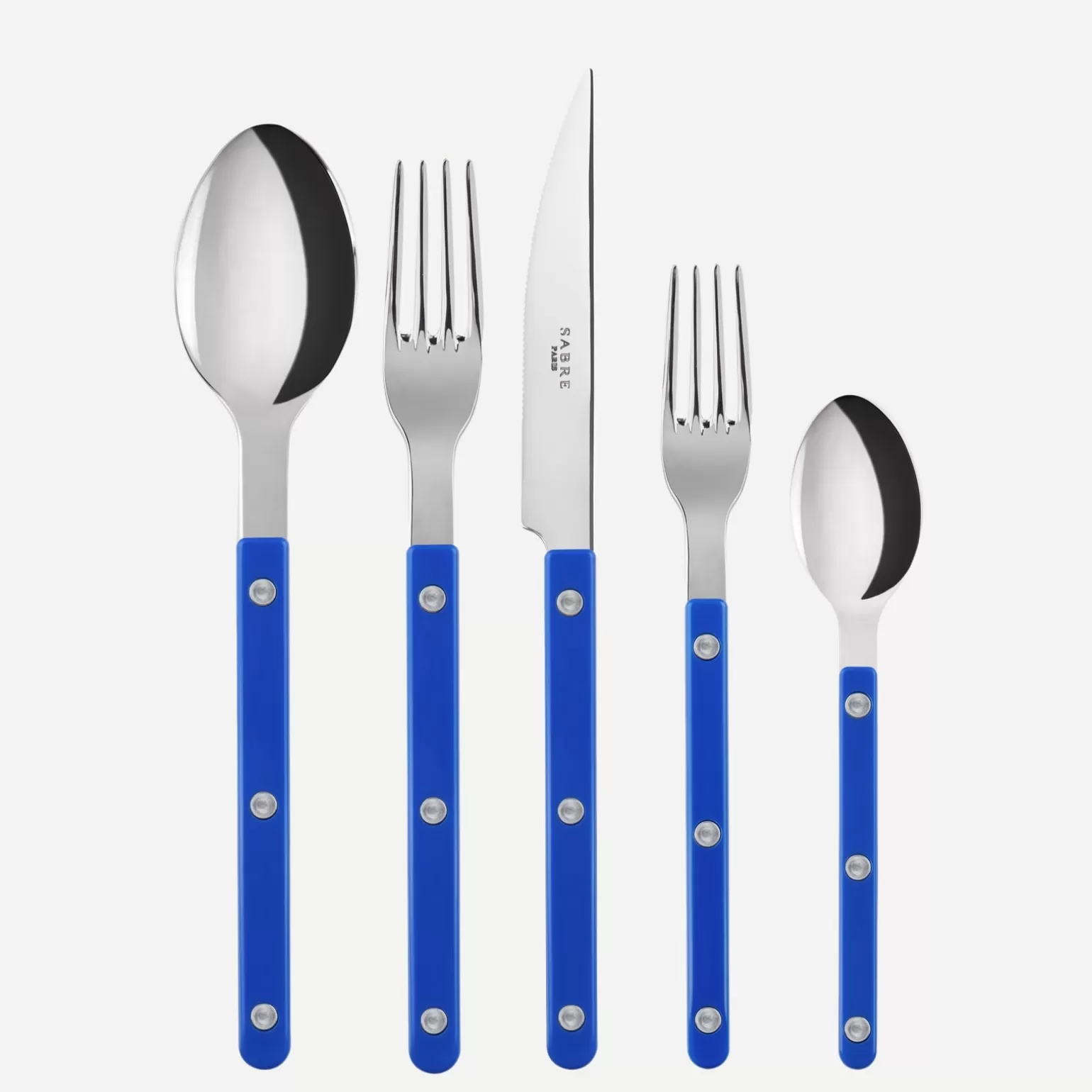 Set De 5 Pièces<Sabre Paris Bistrot Uni, Bleu outremer