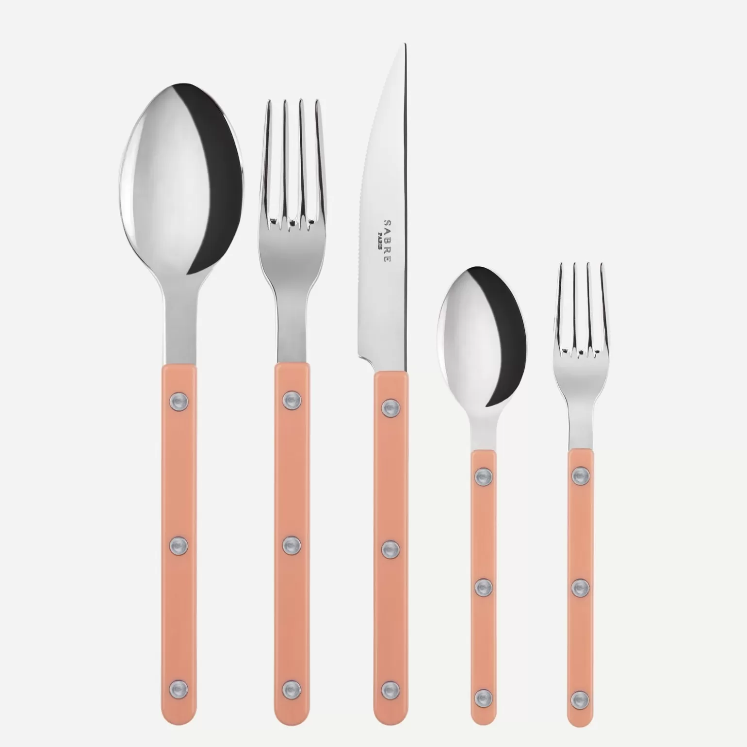 Set De 5 Pièces<Sabre Paris Bistrot Uni, Rose nude