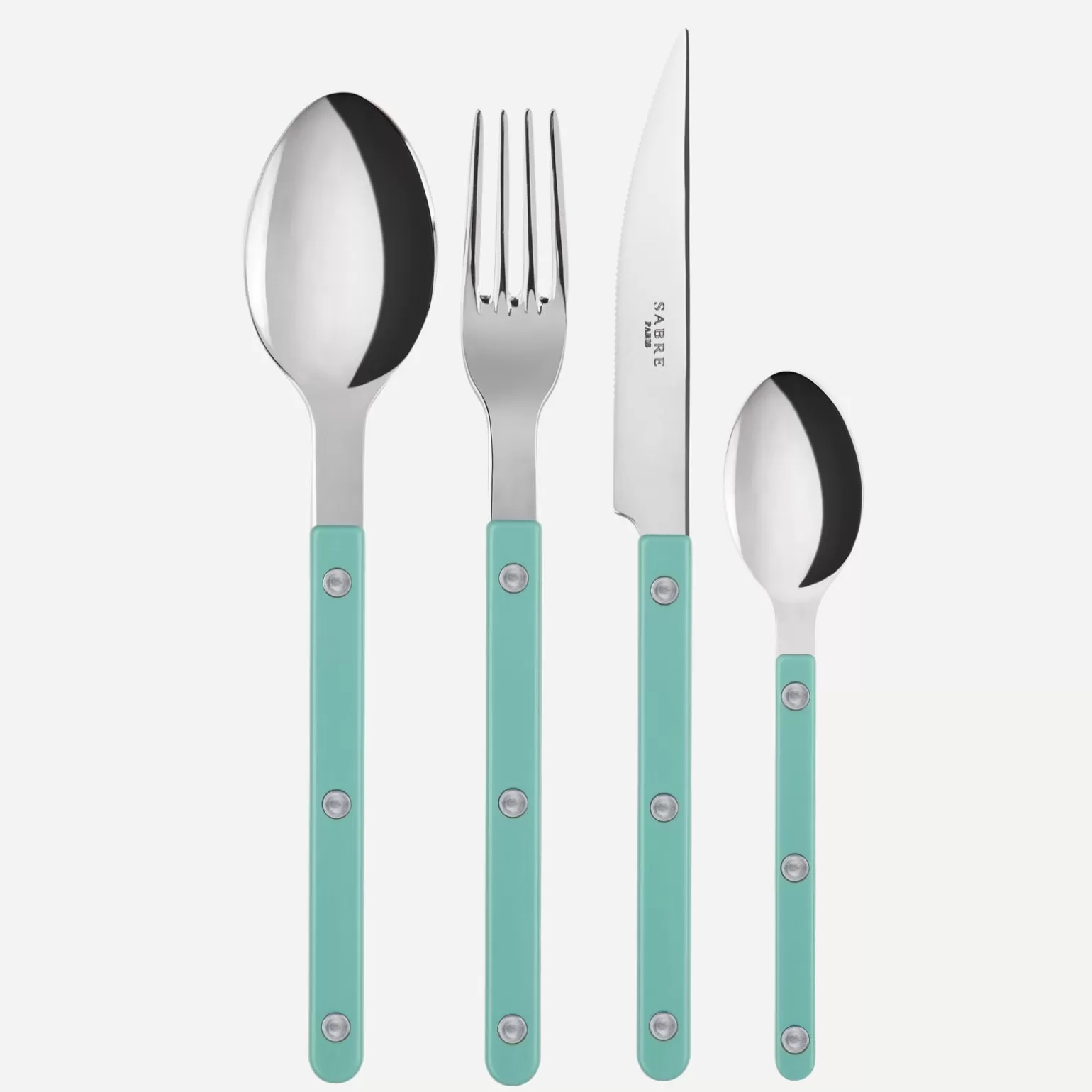 Set De 4 Pièces<Sabre Paris Bistrot Uni, Vert pastel