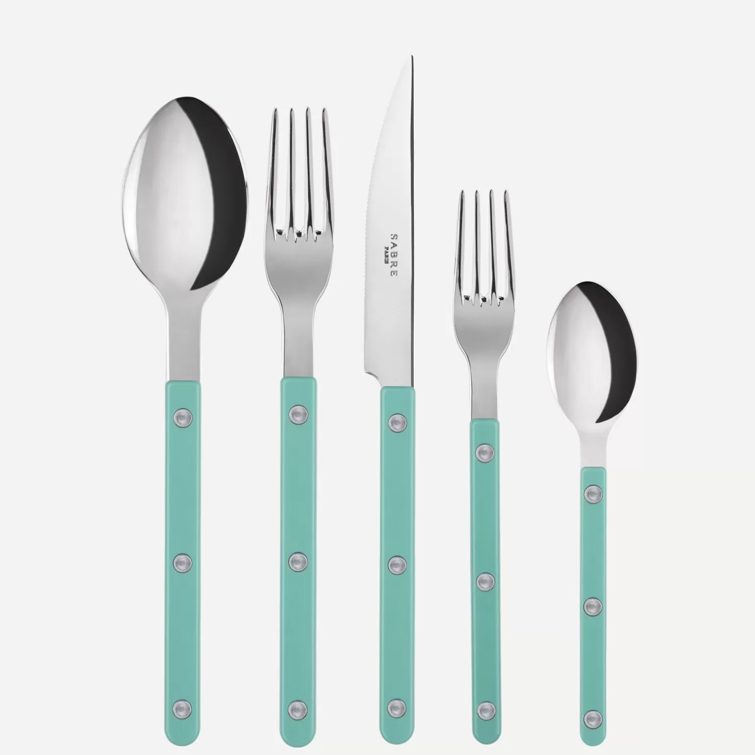 Set De 5 Pièces<Sabre Paris Bistrot Uni, Vert pastel