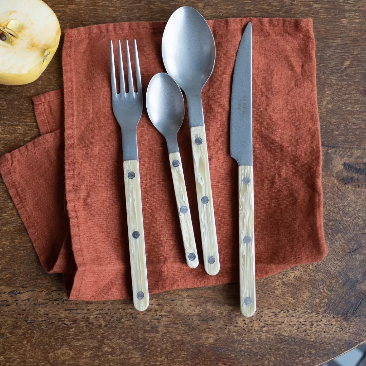 Ménagère De 48 Pièces<Sabre Paris Bistrot Vintage Corne, Effet Corne
