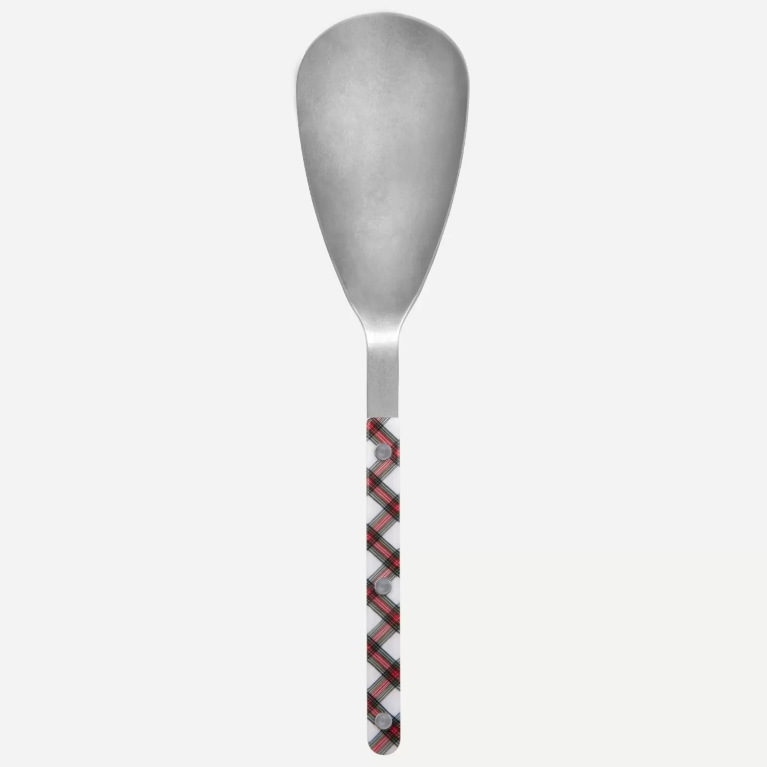 Cuillère À Riz<Sabre Paris Bistrot Vintage Tartan, Blanc