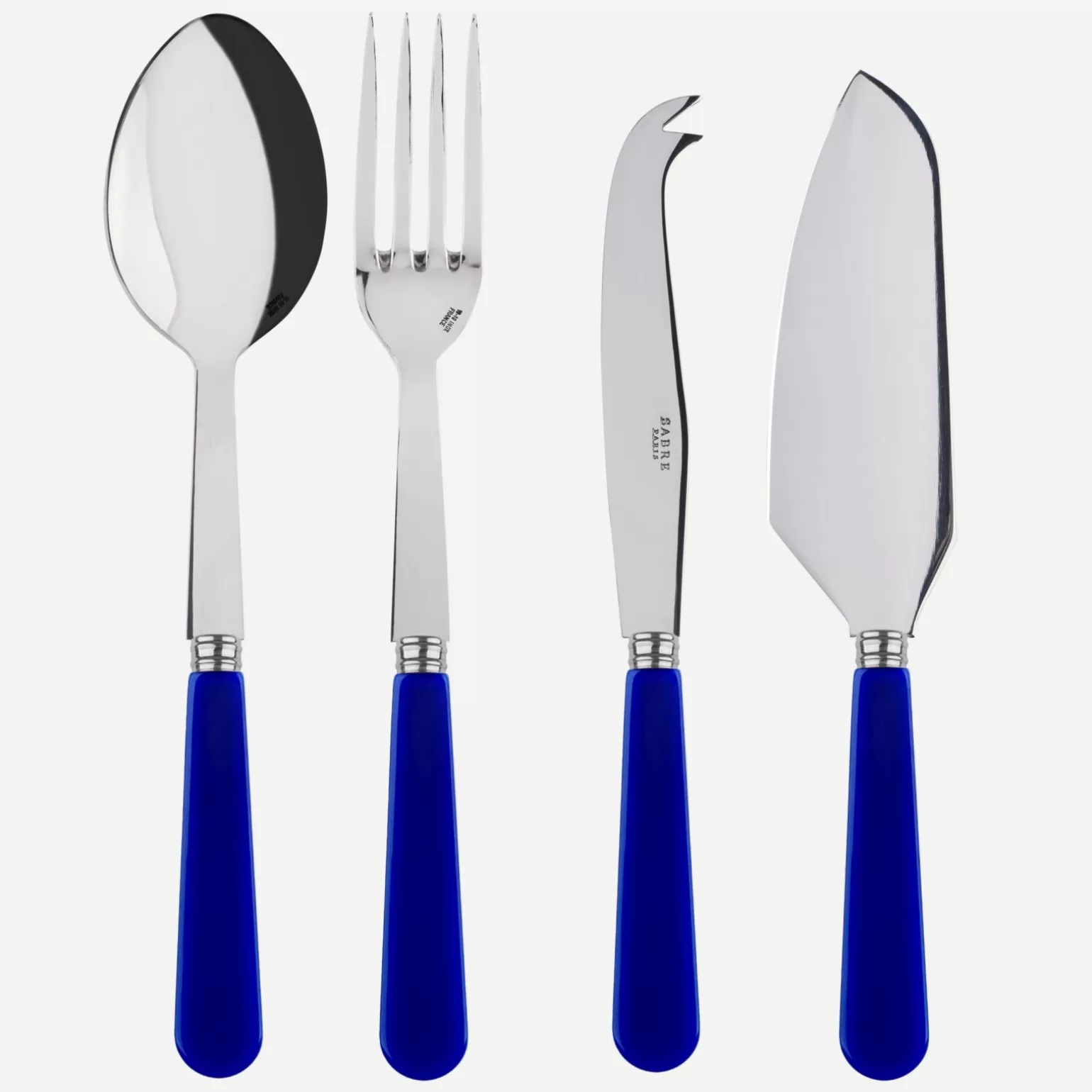 Set Les Essentiels - Ensemble De 4 Couverts De Service<Sabre Paris Duo, Bleu outremer