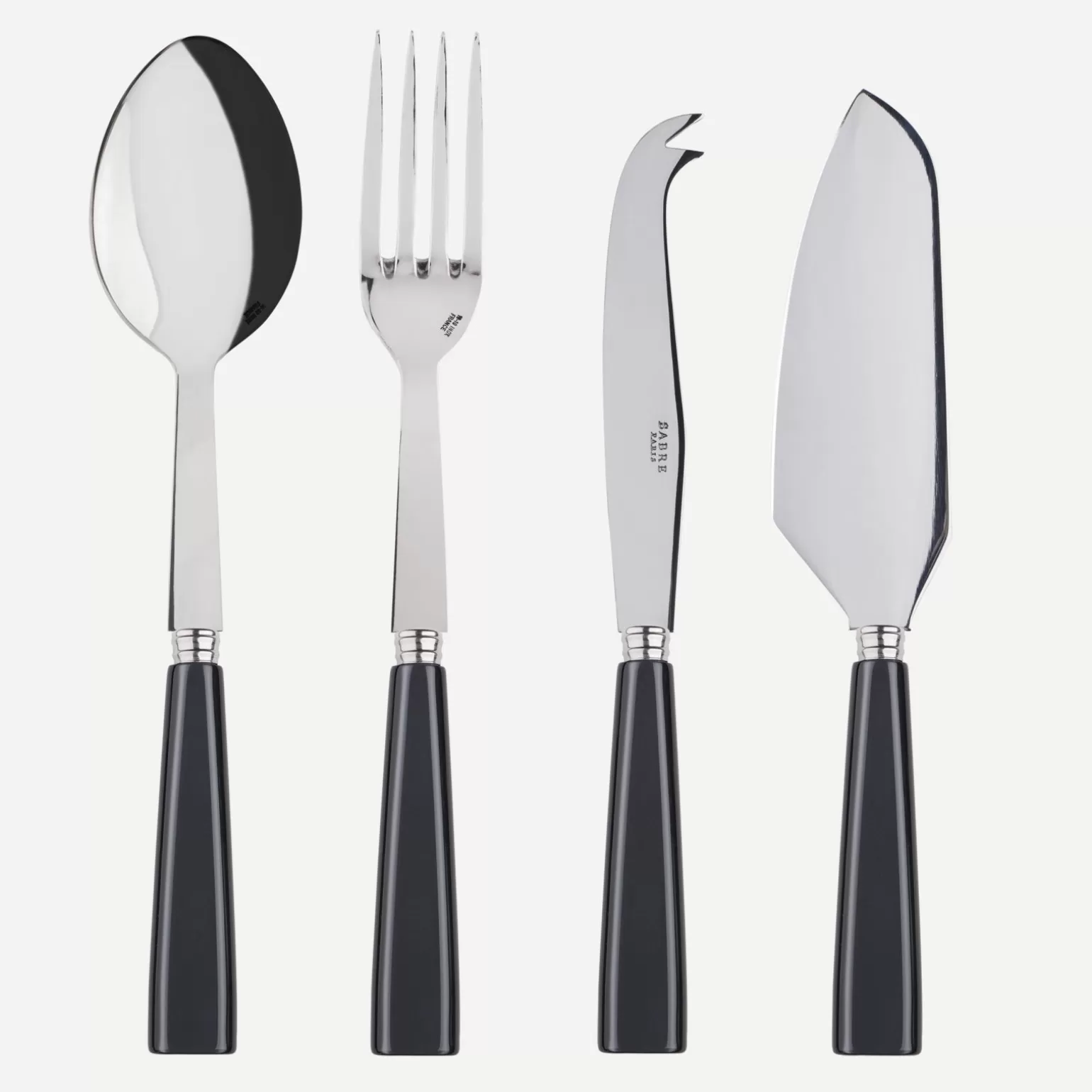 Set Les Essentiels - Ensemble De 4 Couverts De Service<Sabre Paris Icône, Anthracite