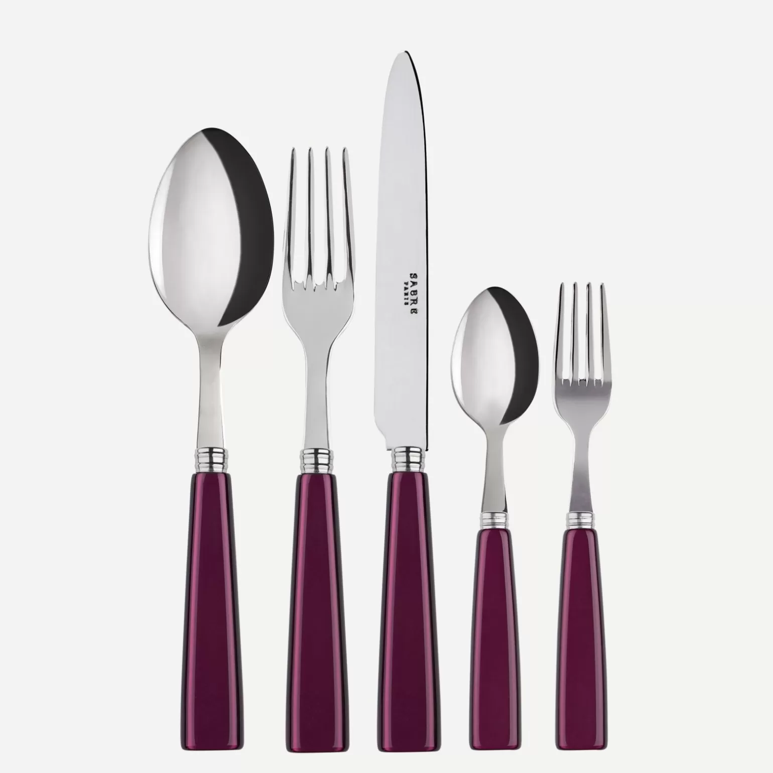 Set De 5 Pièces<Sabre Paris Icône, Aubergine