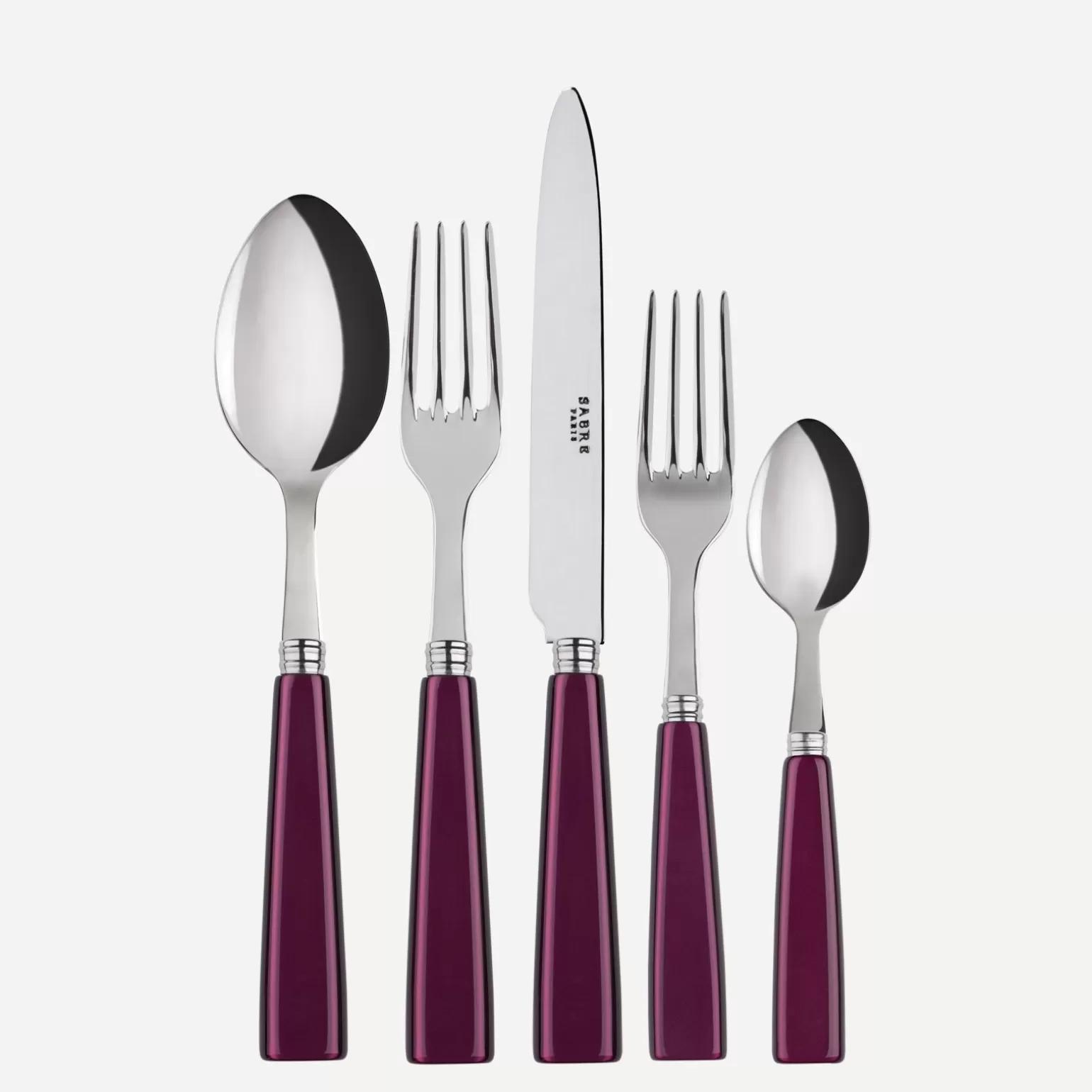 Set De 5 Pièces<Sabre Paris Icône, Aubergine