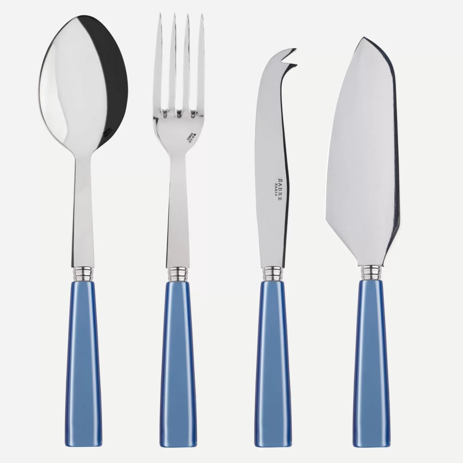 Set Les Essentiels - Ensemble De 4 Couverts De Service<Sabre Paris Icône, Bleu clair