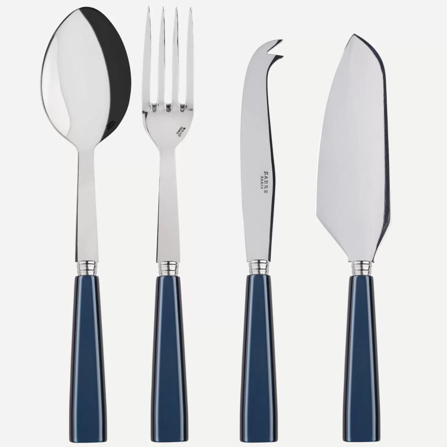 Set Les Essentiels - Ensemble De 4 Couverts De Service<Sabre Paris Icône, Bleu nuit