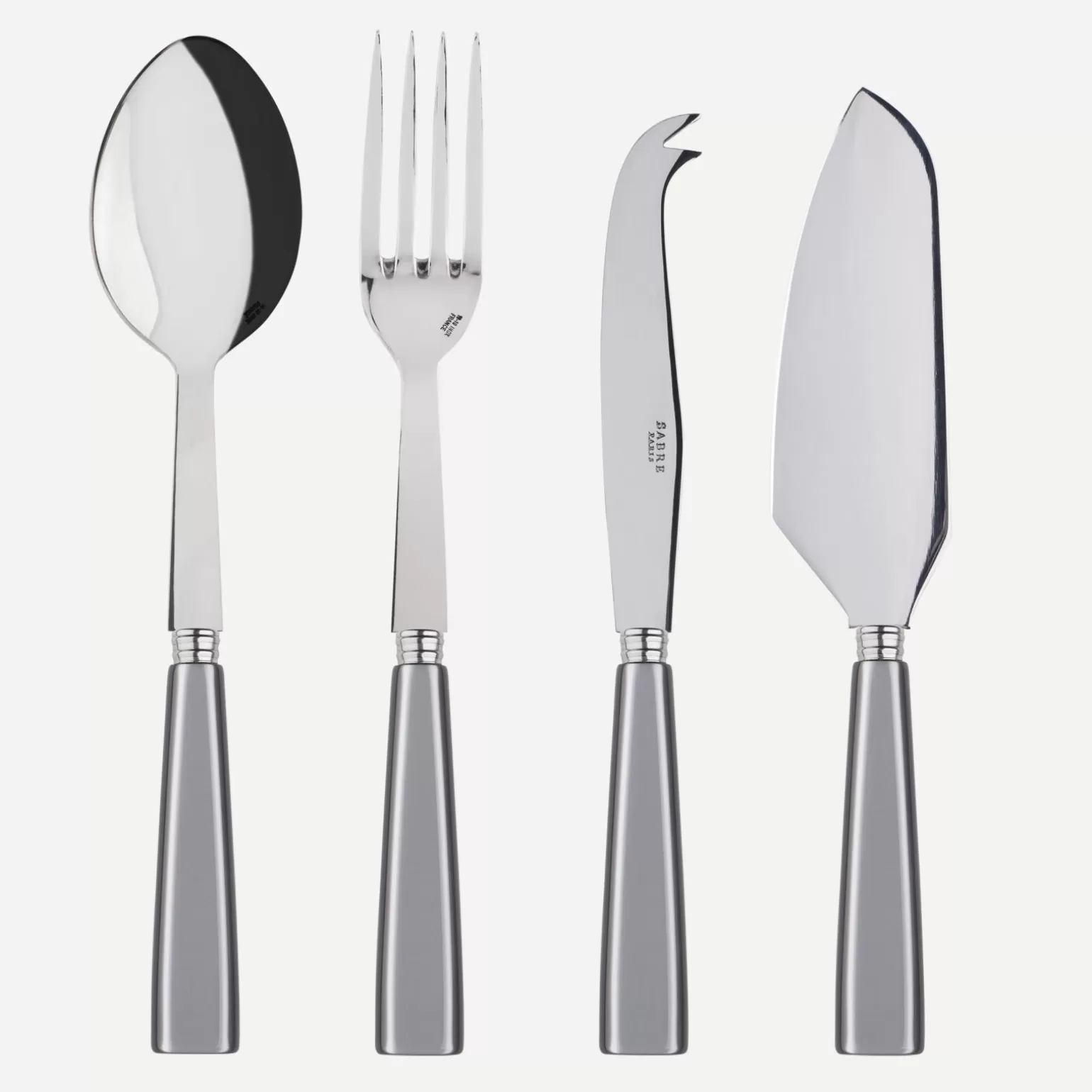 Set Les Essentiels - Ensemble De 4 Couverts De Service<Sabre Paris Icône, Gris