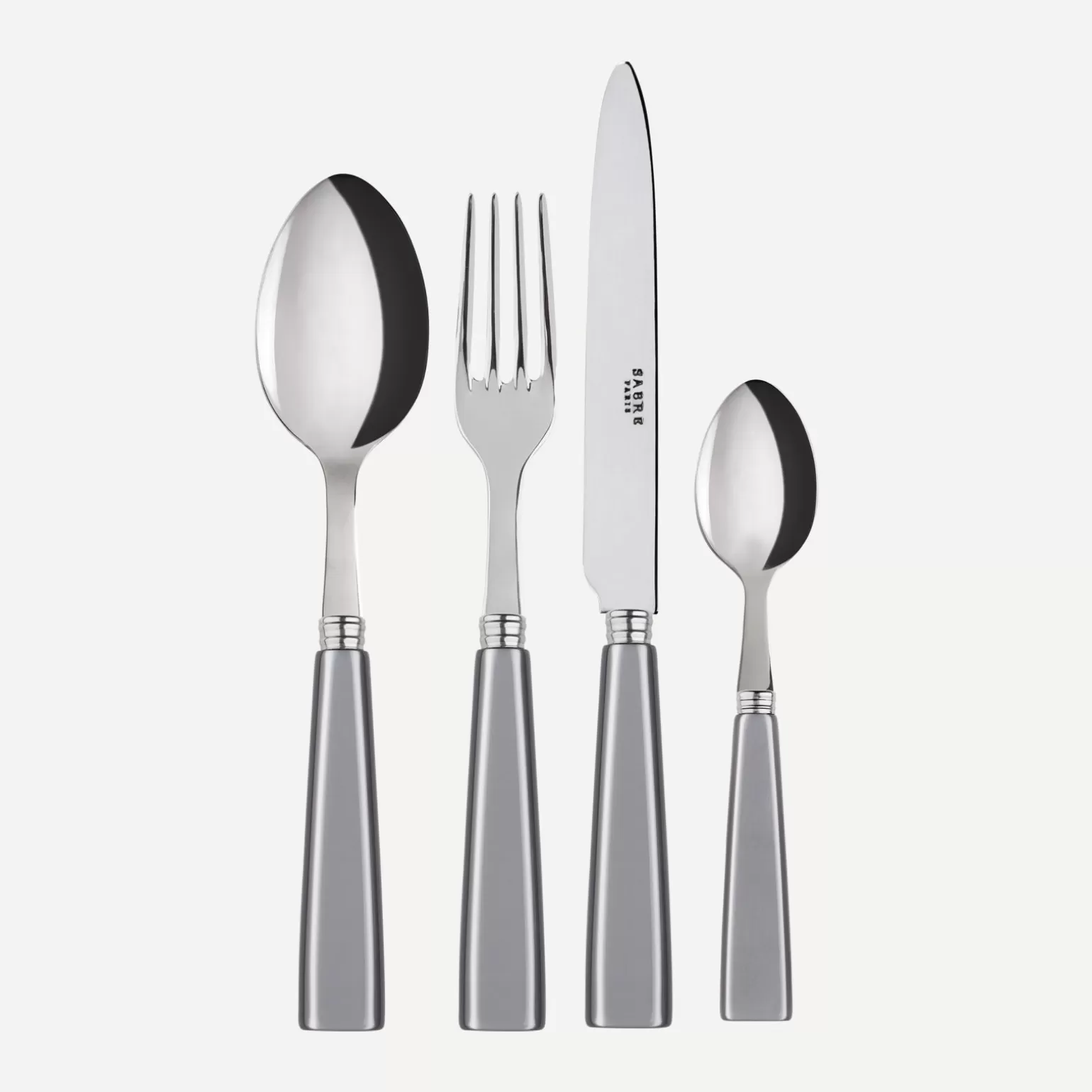 Set De 4 Pièces<Sabre Paris Icône, Gris