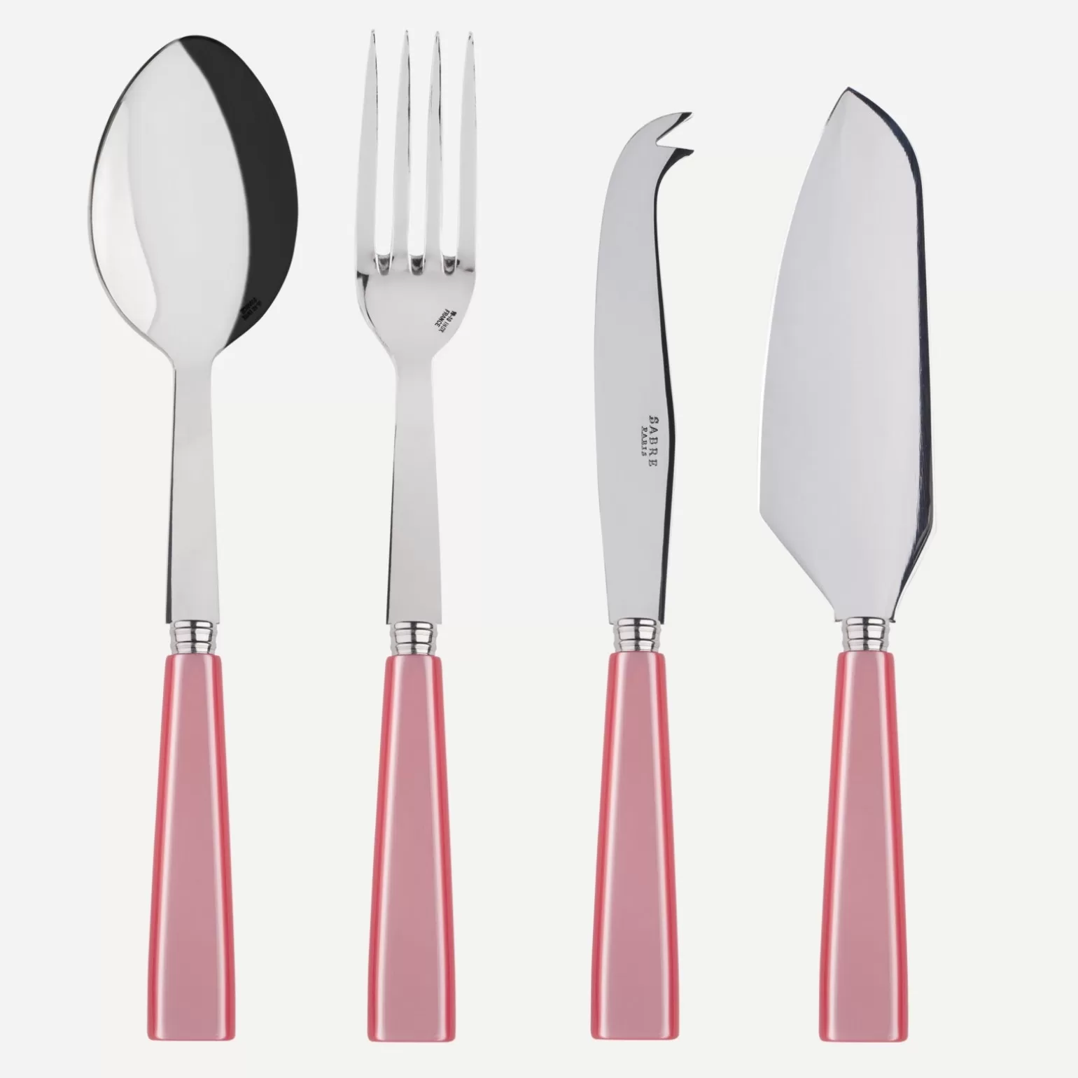 Set Les Essentiels - Ensemble De 4 Couverts De Service<Sabre Paris Icône, Rose dragée