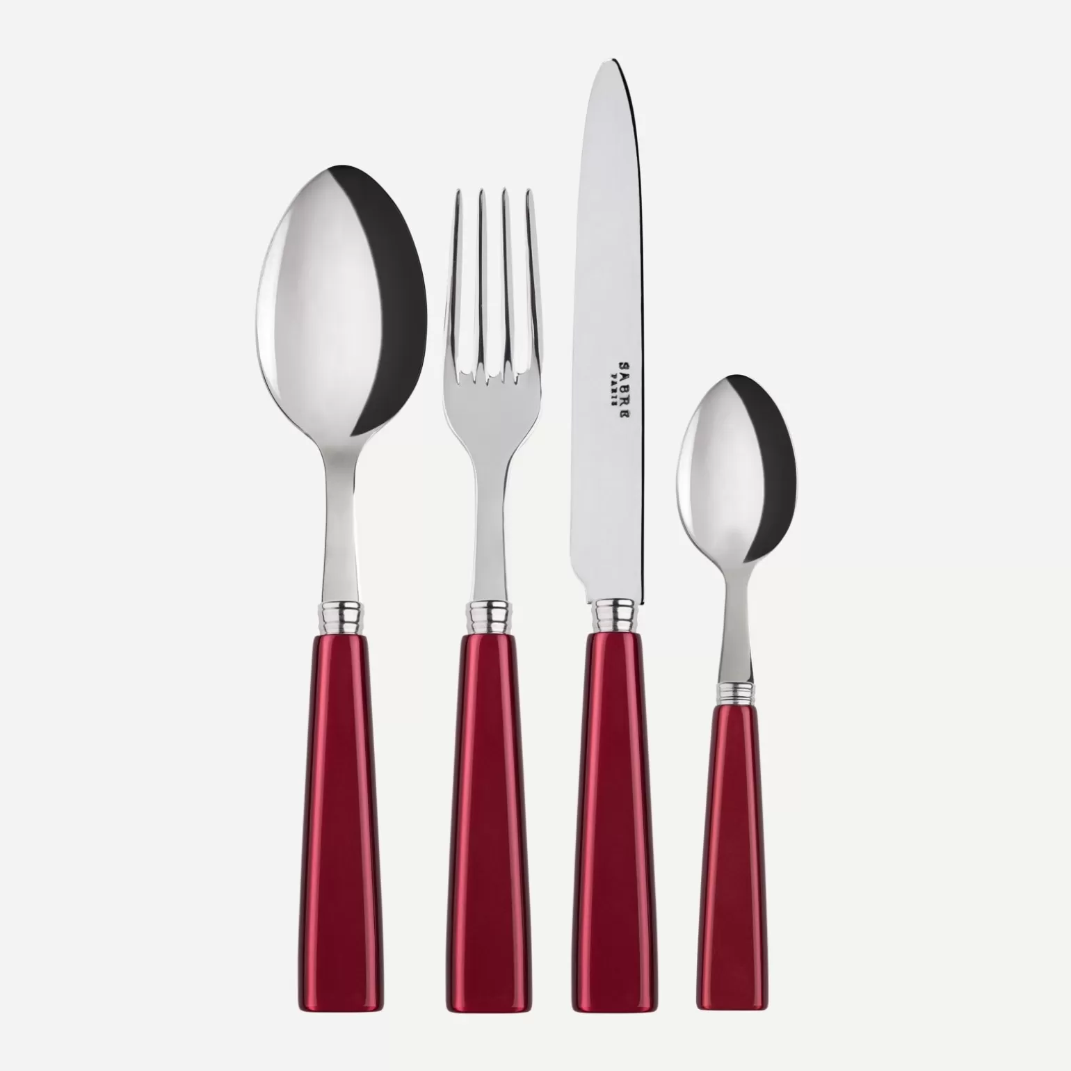 Set De 4 Pièces<Sabre Paris Icône, Rouge