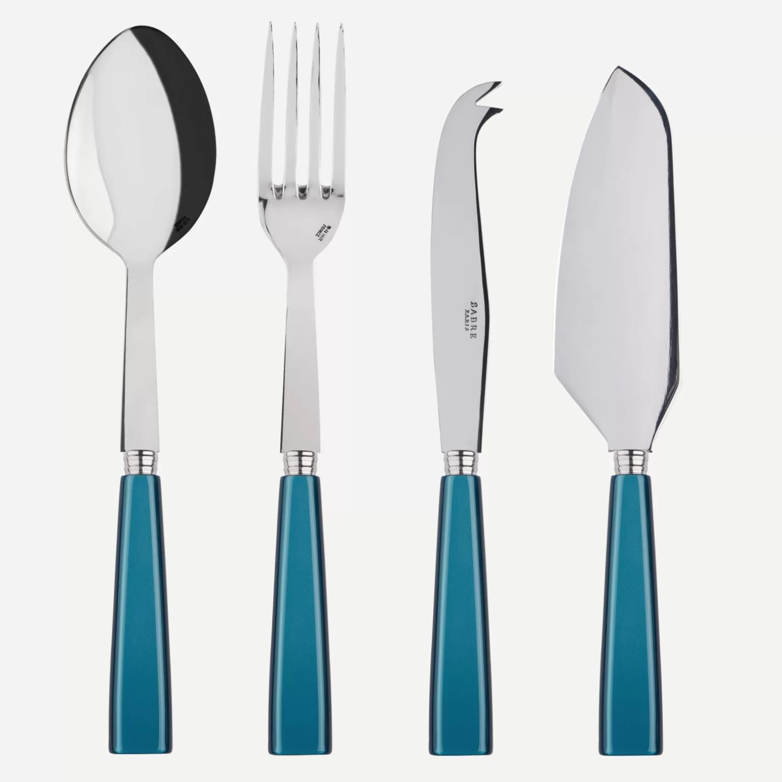 Set Les Essentiels - Ensemble De 4 Couverts De Service<Sabre Paris Icône, Turquoise