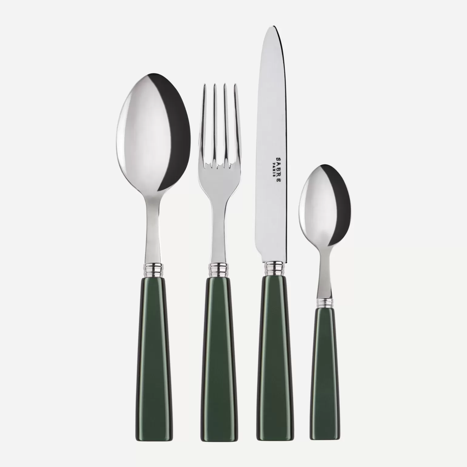 Set De 4 Pièces<Sabre Paris Icône, Vert foncé