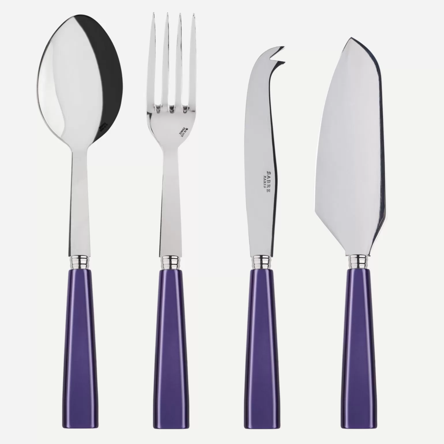 Set Les Essentiels - Ensemble De 4 Couverts De Service<Sabre Paris Icône, Violet