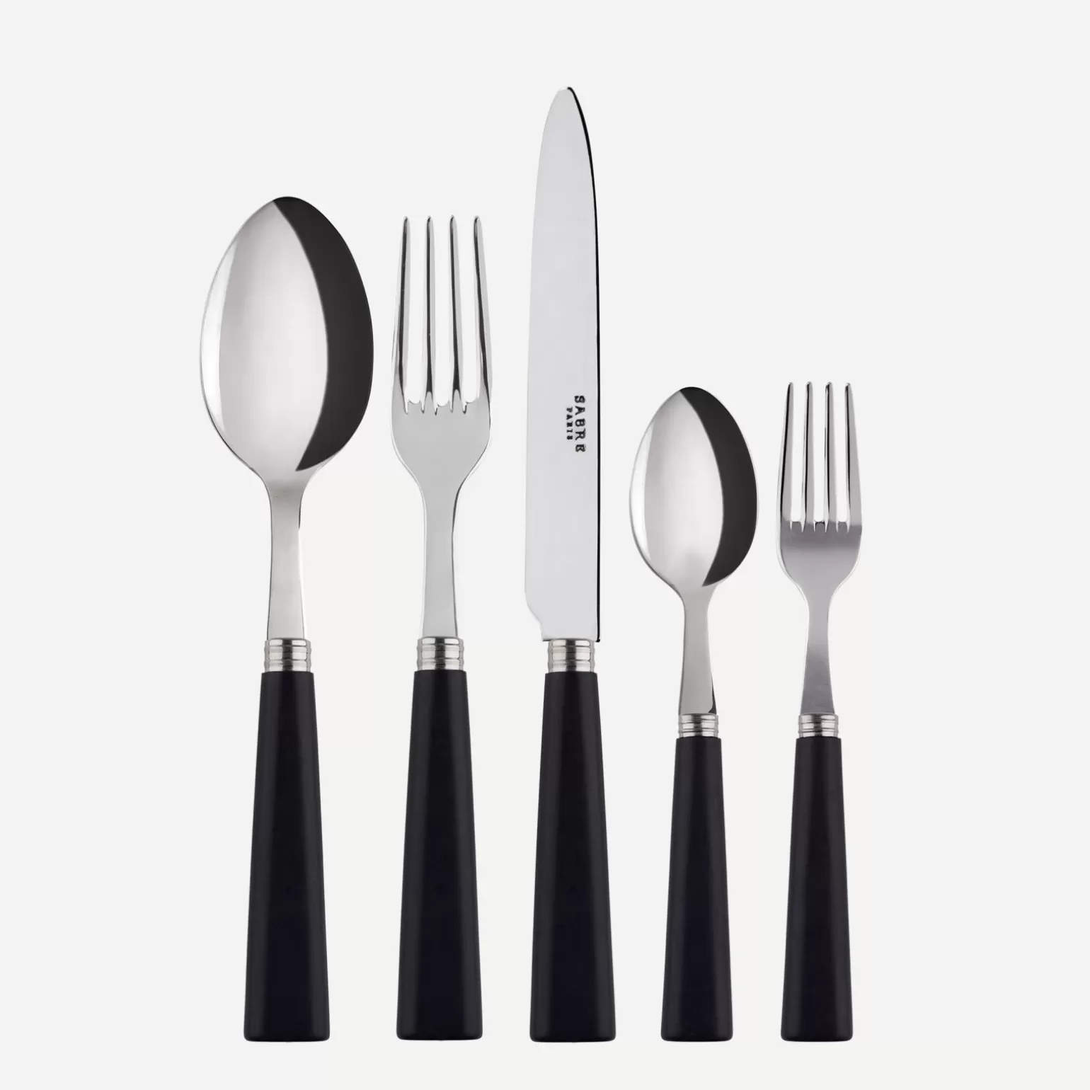 Set De 5 Pièces<Sabre Paris Nature, Bois stratifié noir