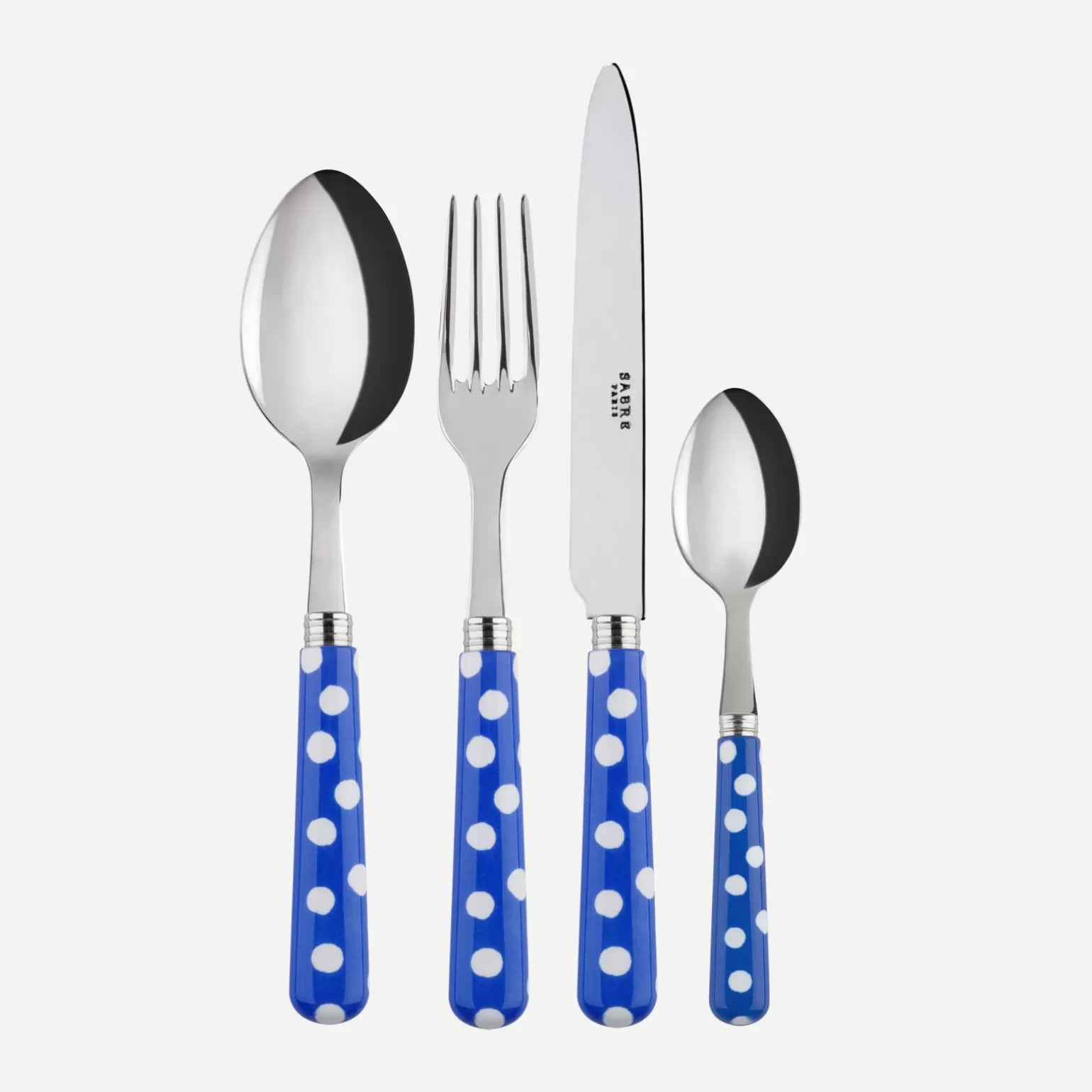 Set De 4 Pièces<Sabre Paris Pois Blancs, Bleu outremer