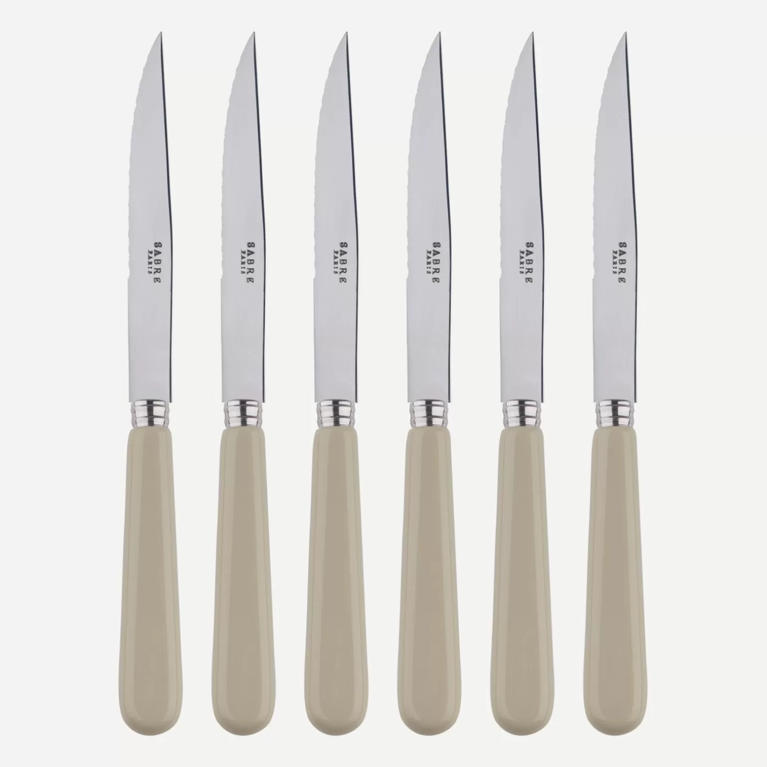 Set De 6 Couteaux À Steak<Sabre Paris Pop Unis, Mastic