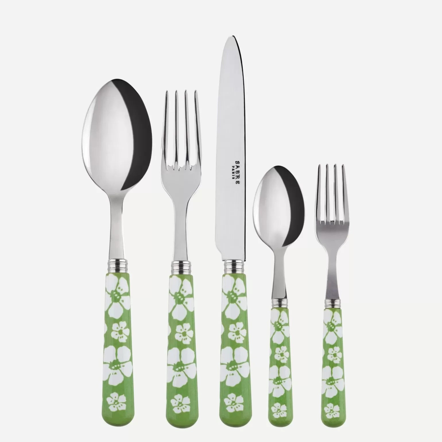 Set De 5 Pièces<Sabre Paris Tiaré, Vert jardin